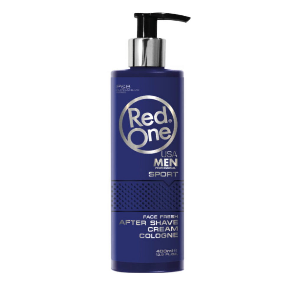 RED ONE AFTER SHAVE CREAM COLOGNE SPORT 400ML