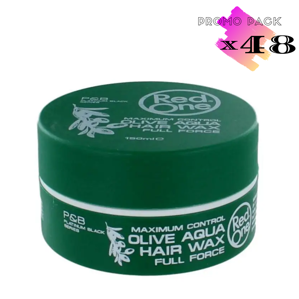 red-one-aqua-hair-wax-olive-150ml-pack48.png