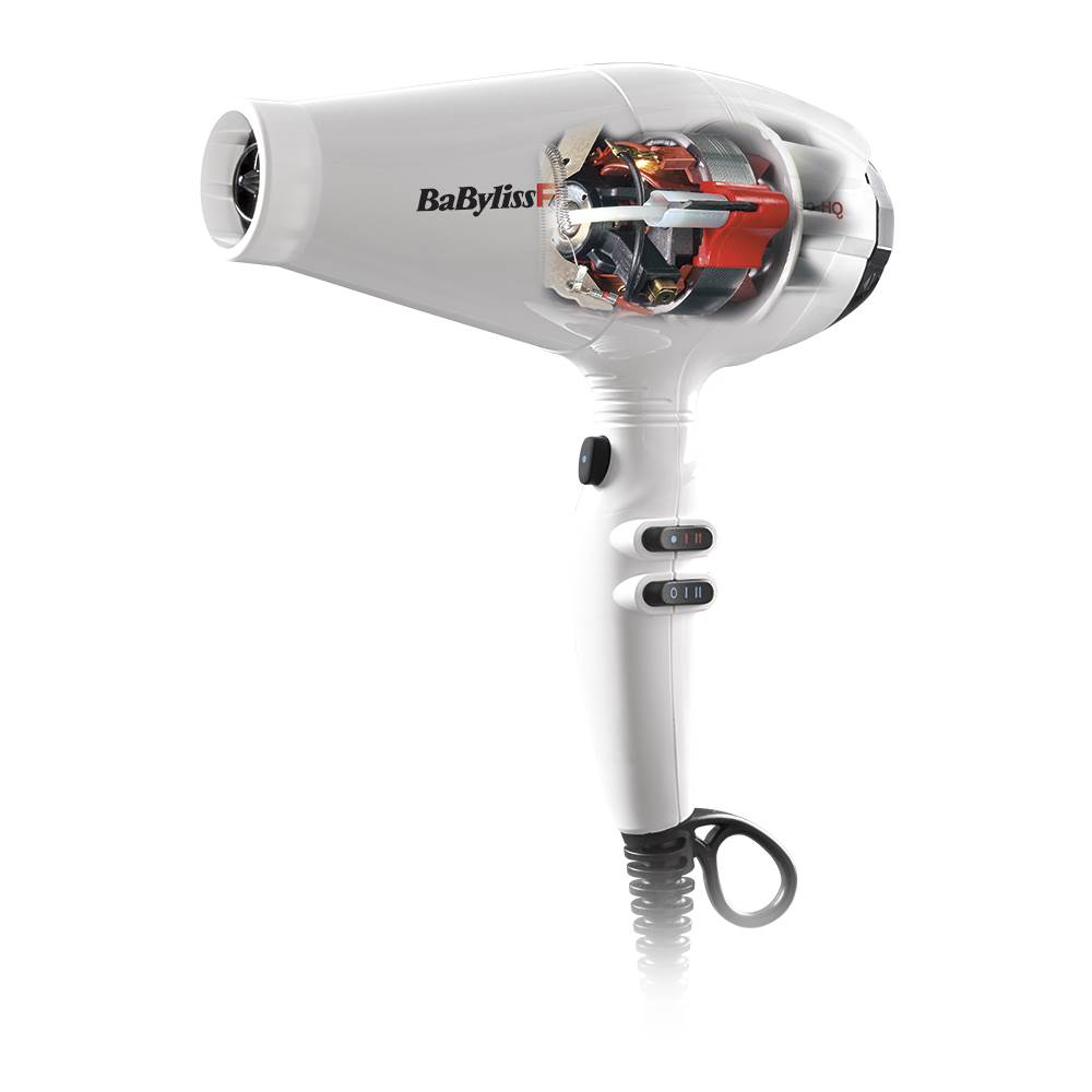 SECADOR CARUSO HQ WHITE 2400W BABYLISS PRO