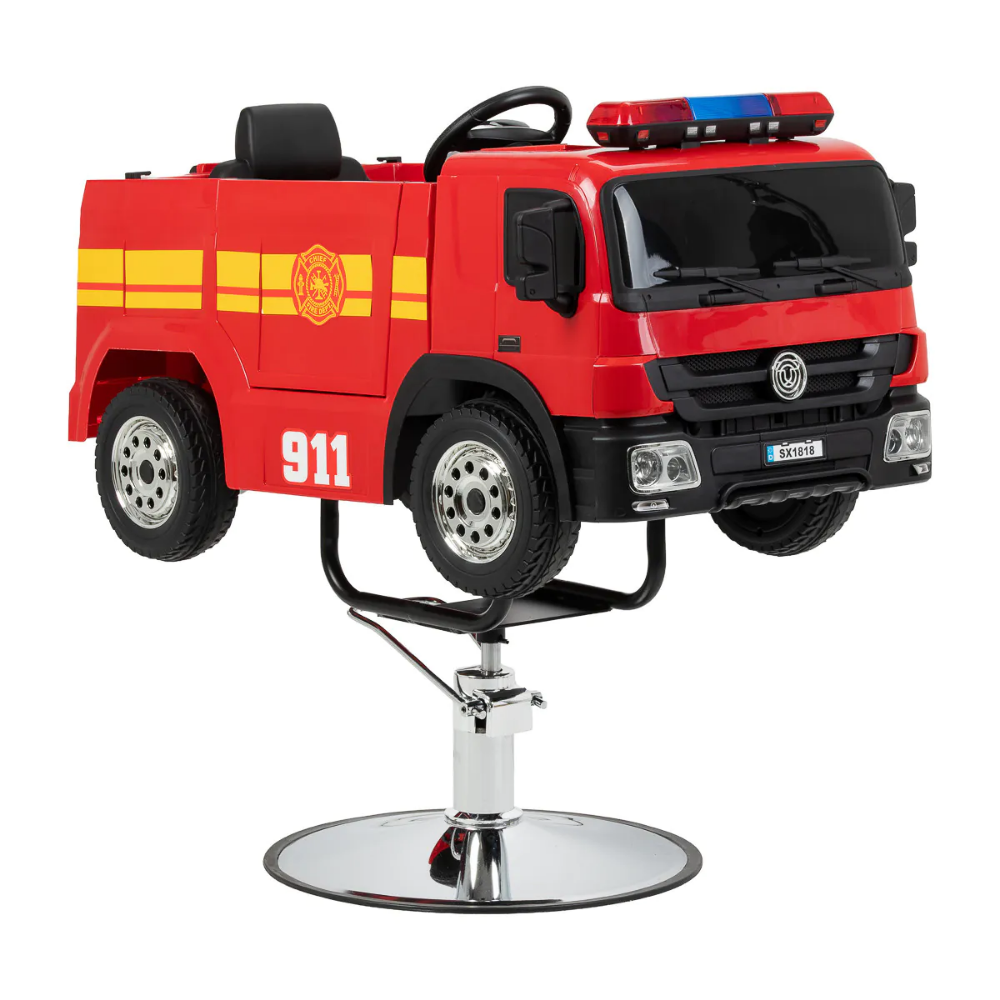 CADEIRA DE CORTE INFANTIL FIRE TRUCK GABBIANO