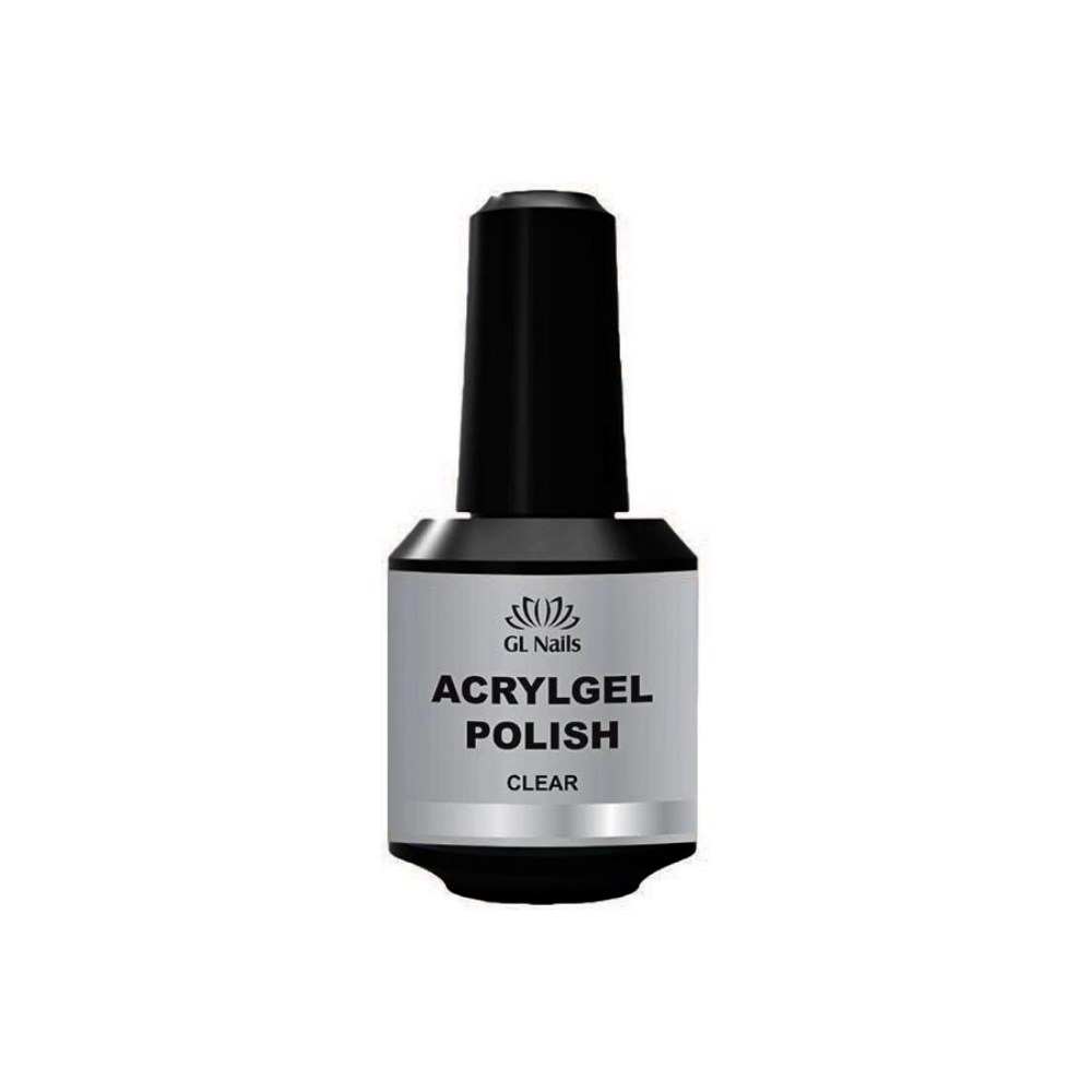 BASE ACRYLGEL POLISH CLEAR 15ML GL NAILS
