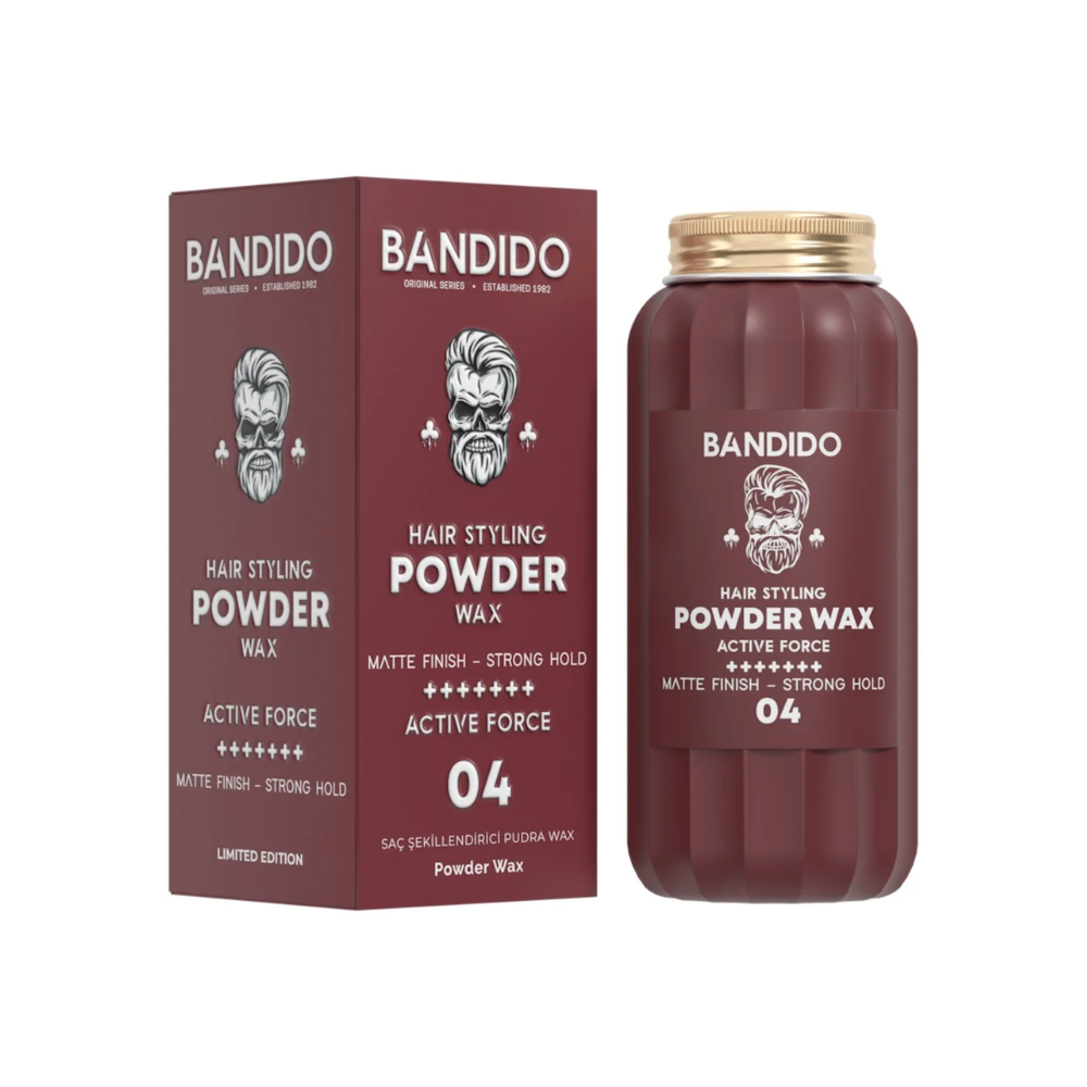 CERA EM PÓ ACTIVE FORCE RED 30GR BANDIDO