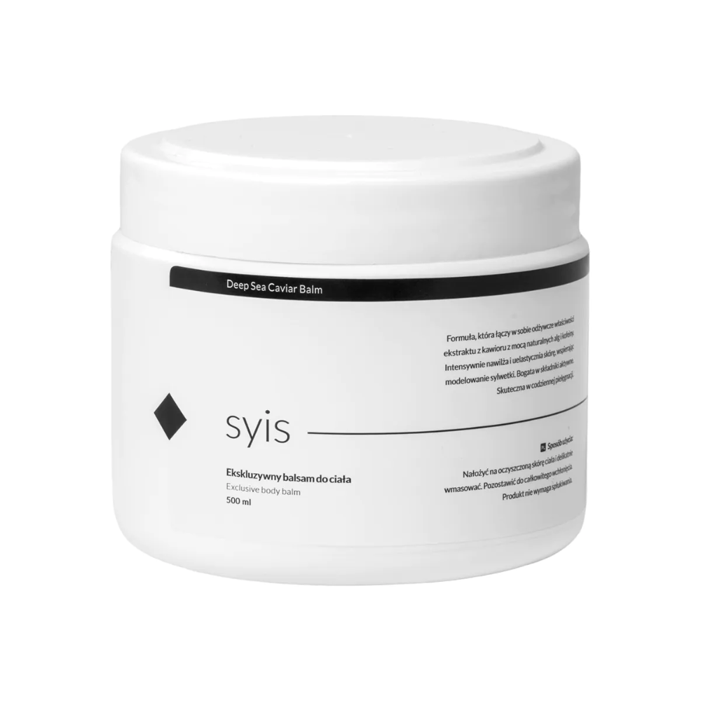 SYIS DEEP SEA CAVIAR BALM - EXCLUSIVE BODY BALM 500ML