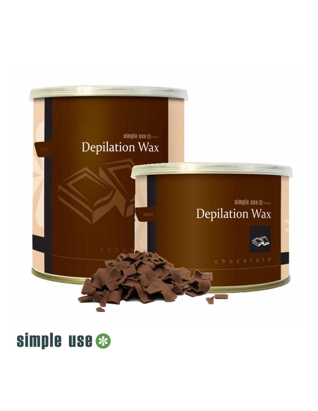 CERA LATA CHOCOLATE SIMPLE USE