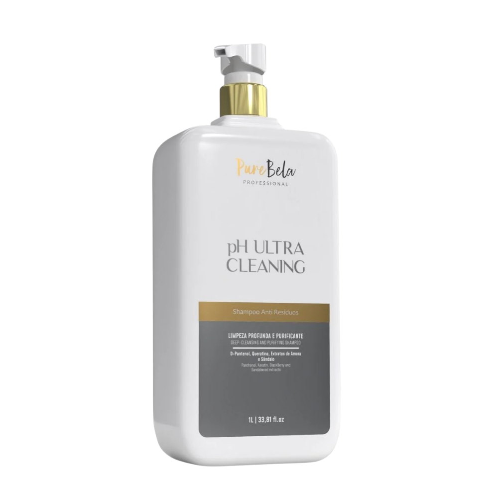 SHAMPOO ANTI-RESÍDUO PH ULTRA CLEANING 1000ML PURE BELA