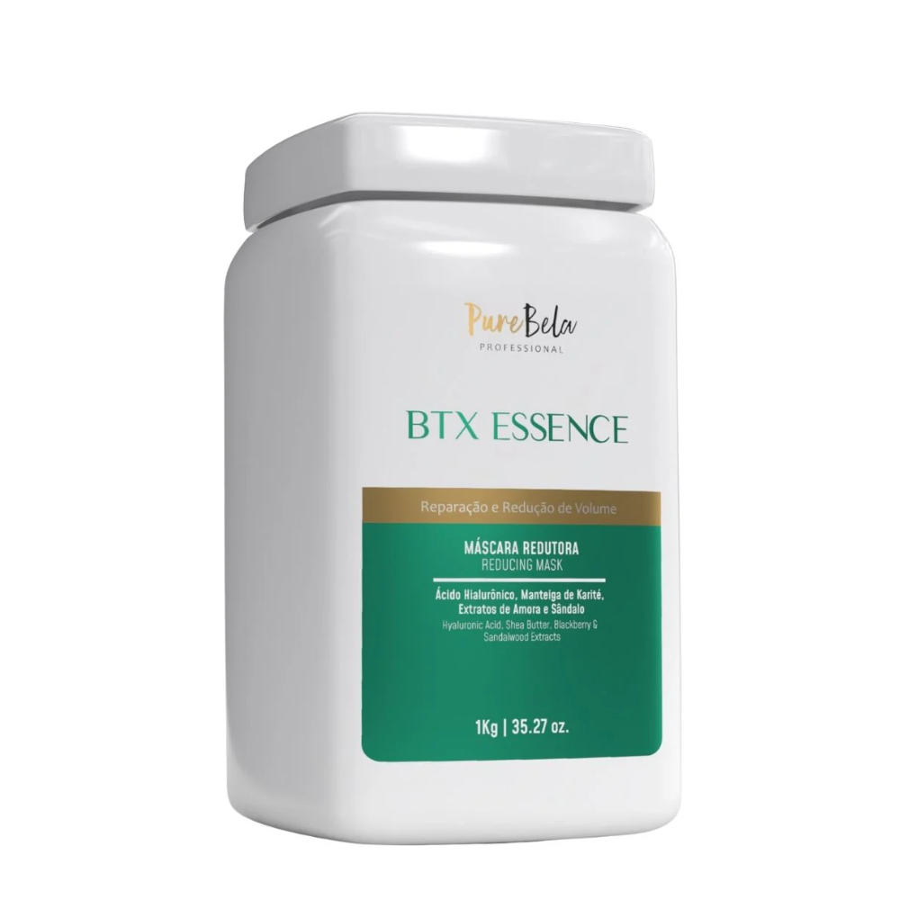 MÁSCARA REDUTORA BTX ORGÂNICO ESSENCE 1KG PURE BELA