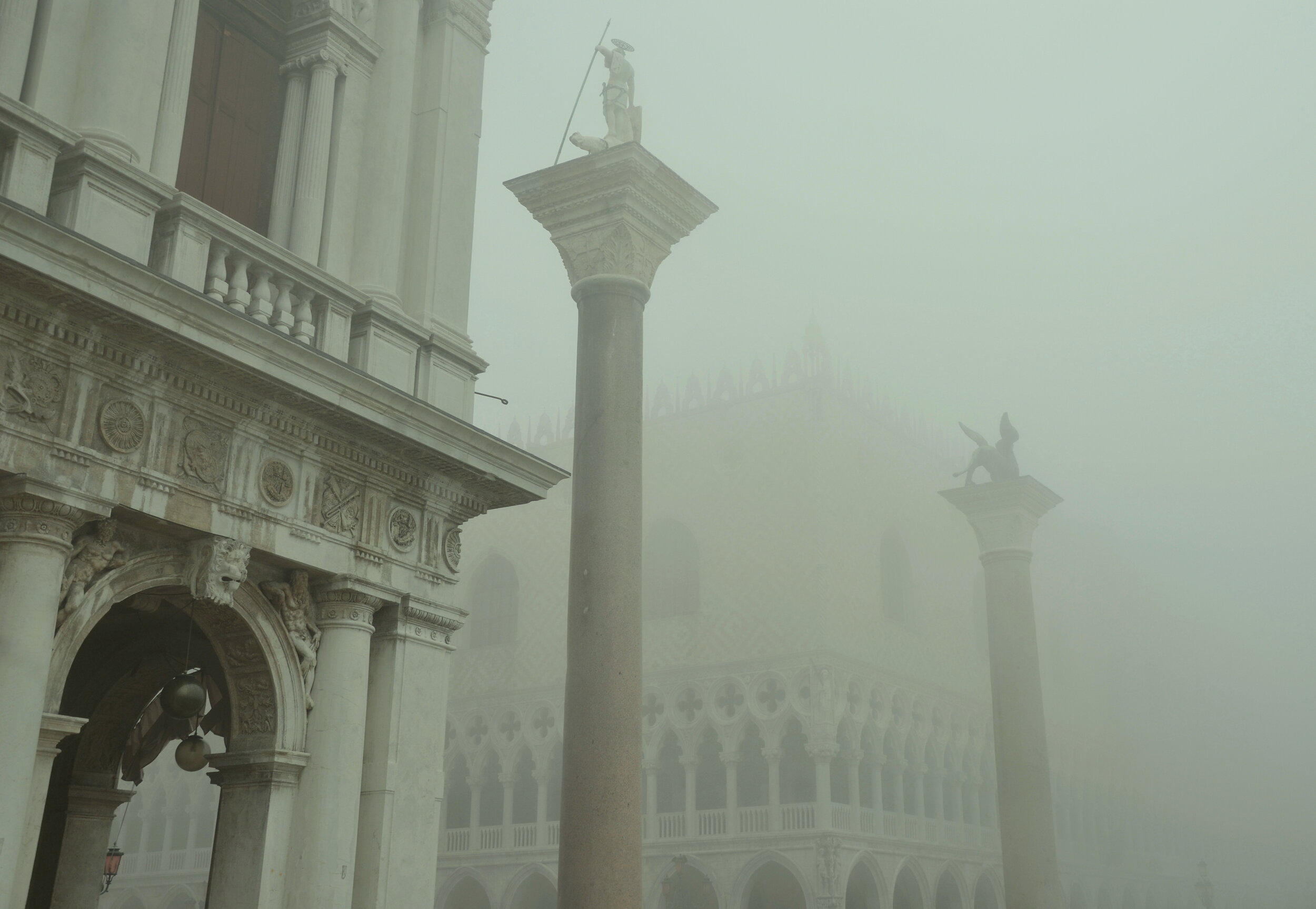 Mist at the Doge's Palace, Venice 