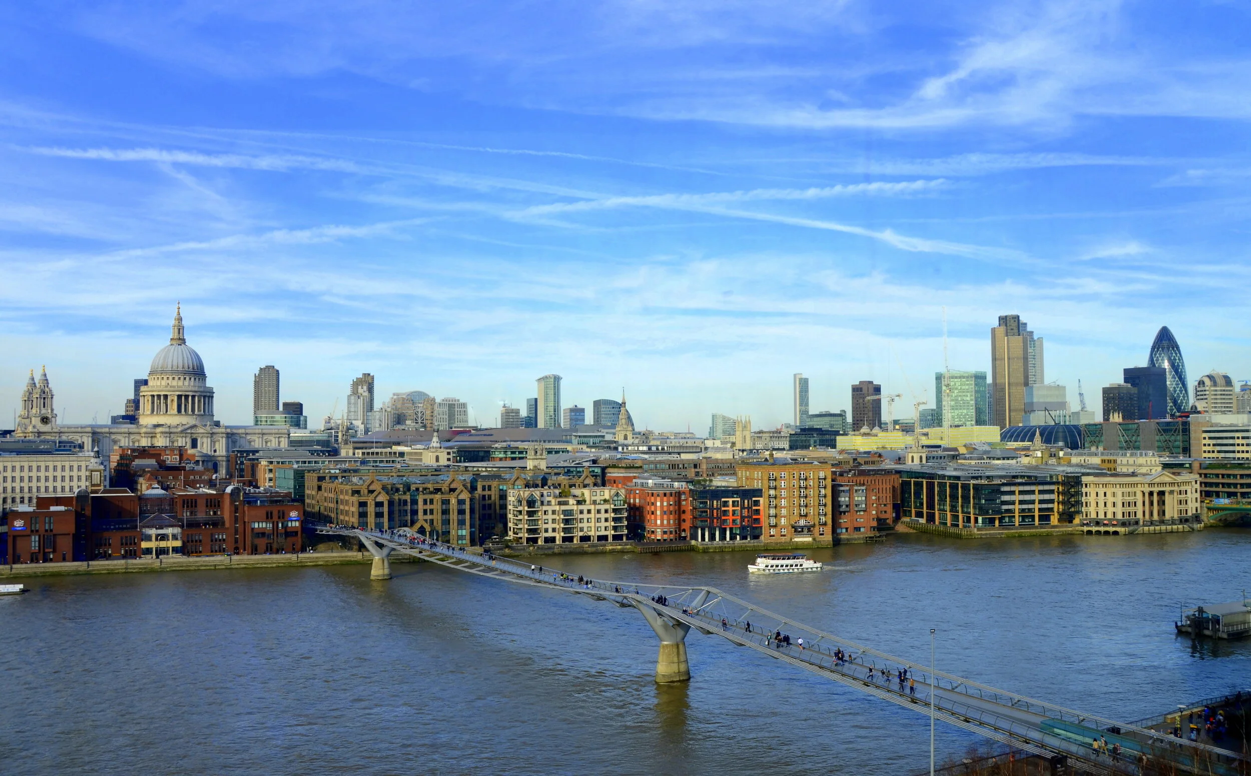 Skyline from Tate Modern, London