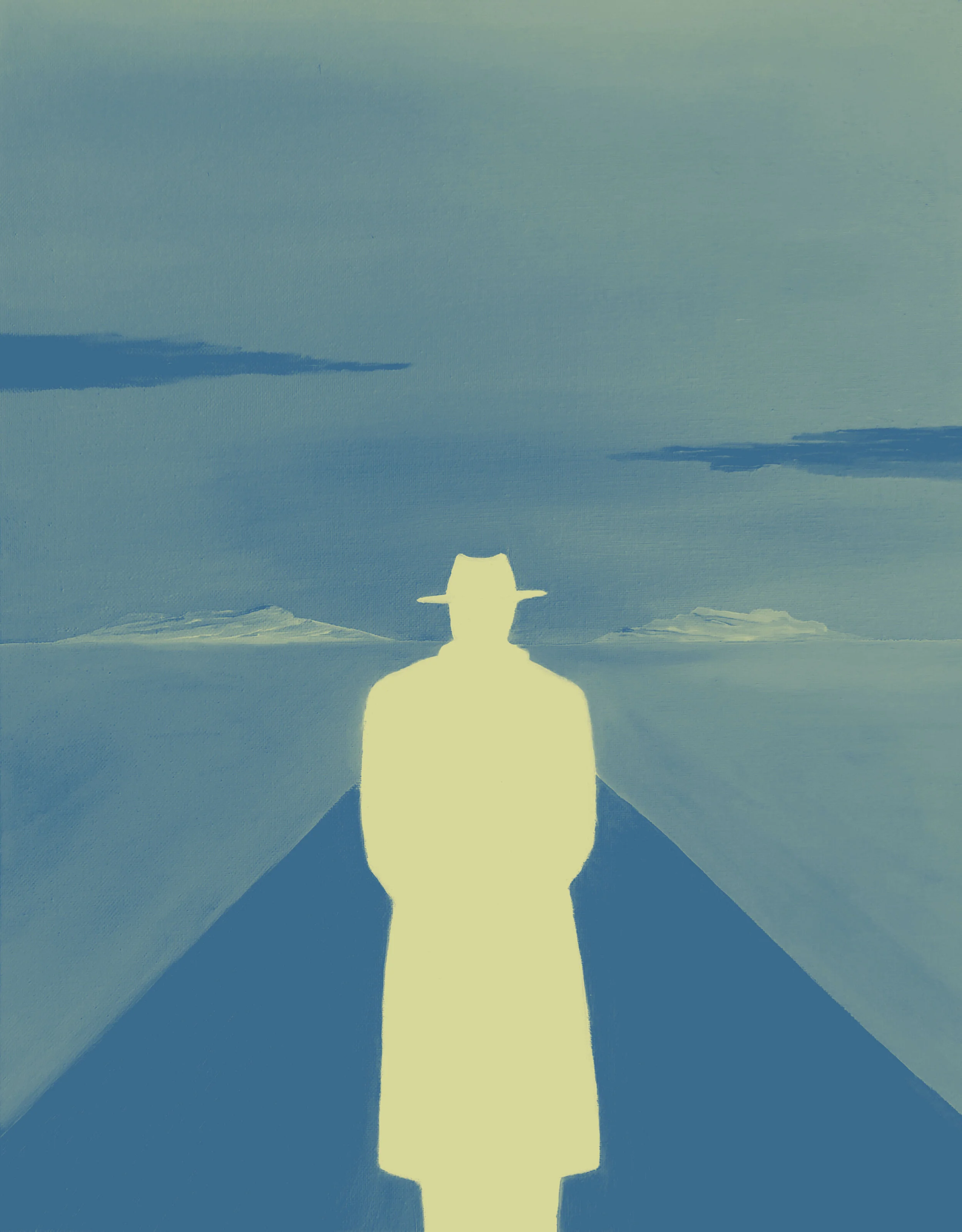  “Transitionary Man III”  Signed Limited Edition Print (1/10)  “20” x 16”  Man In A Hat Collection 