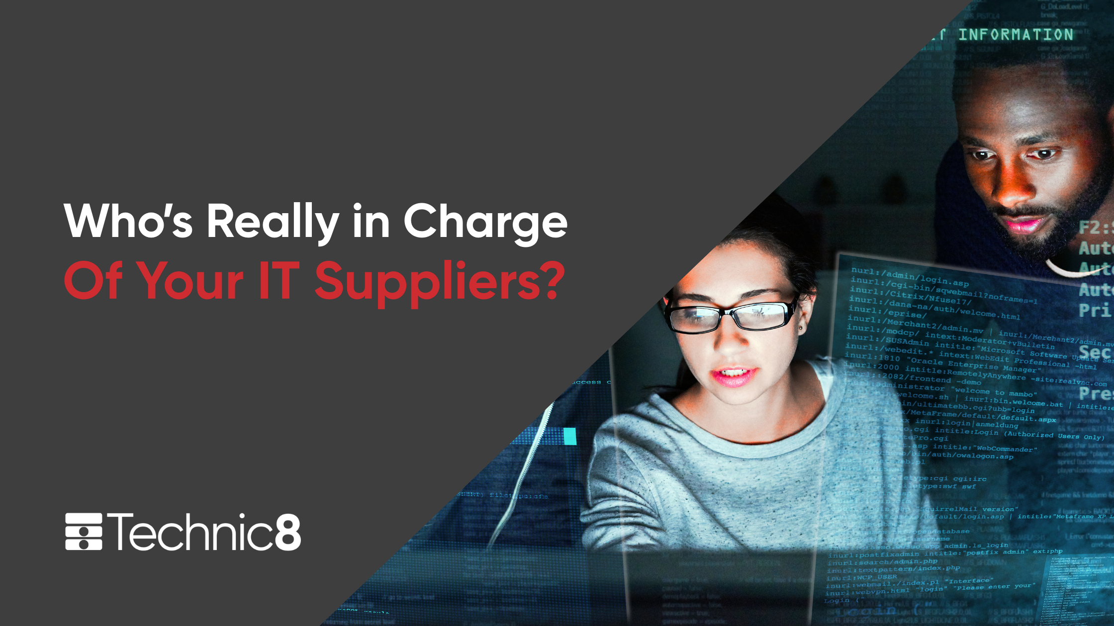 Who’s Really in Charge of Your IT Suppliers?