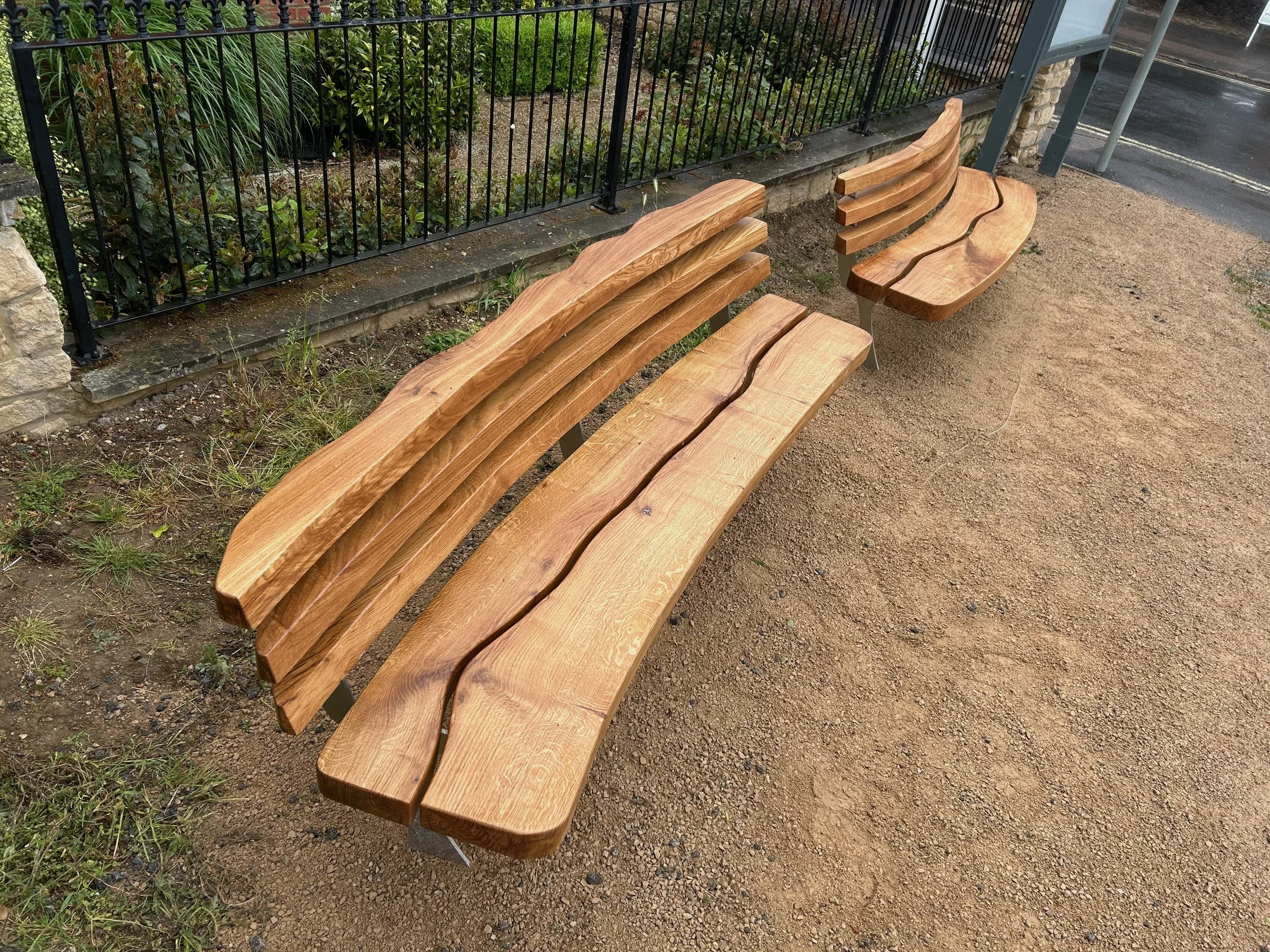 Oak Benches - Wallingford