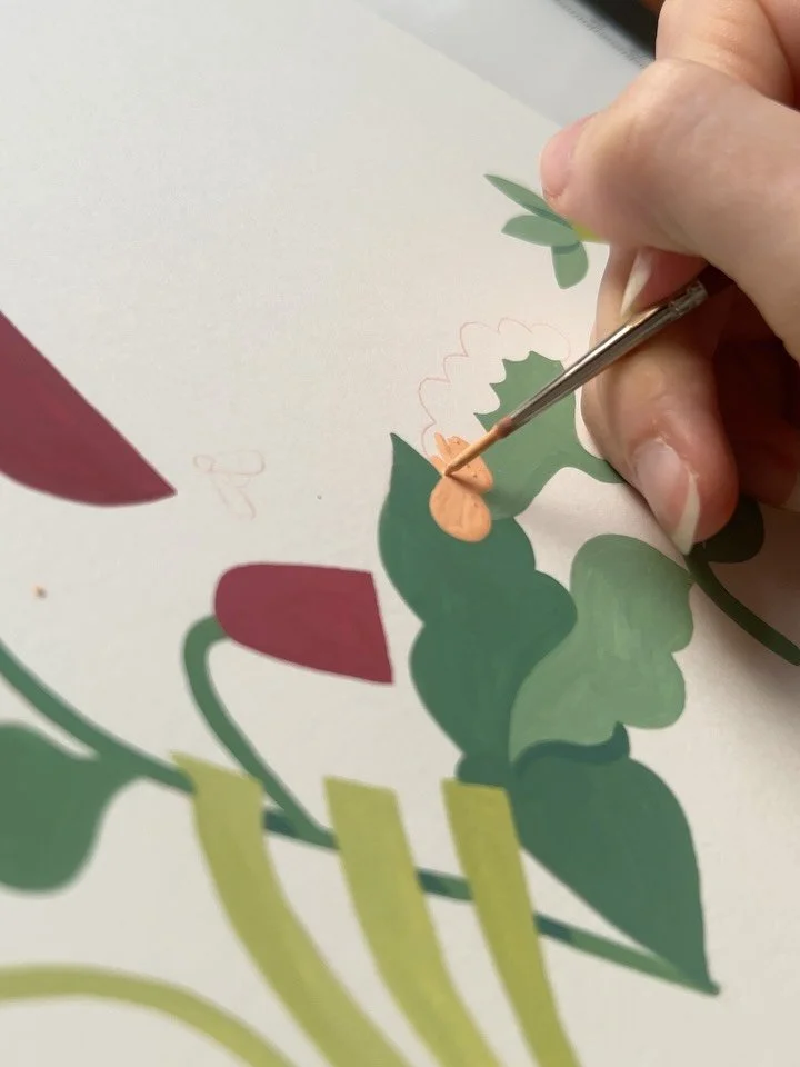 Been a busy bee lately, wrapping up another project 🌞 here are some sneak peeks ✏️🧡