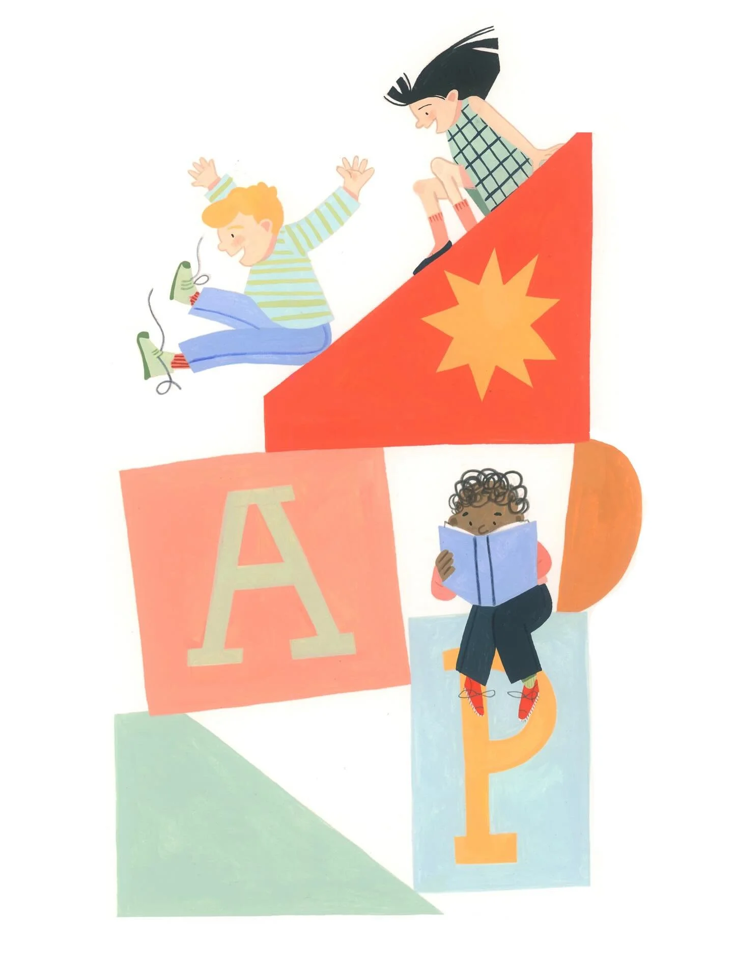 I have a thousand and one things on my &ldquo;to illustrate&rdquo;list, and I started with this one earlier in the year, taken from my book Thank You Teacher (pub. @hachettechildrens) Somehow I forgot to share it but you know how these things are 🌞
