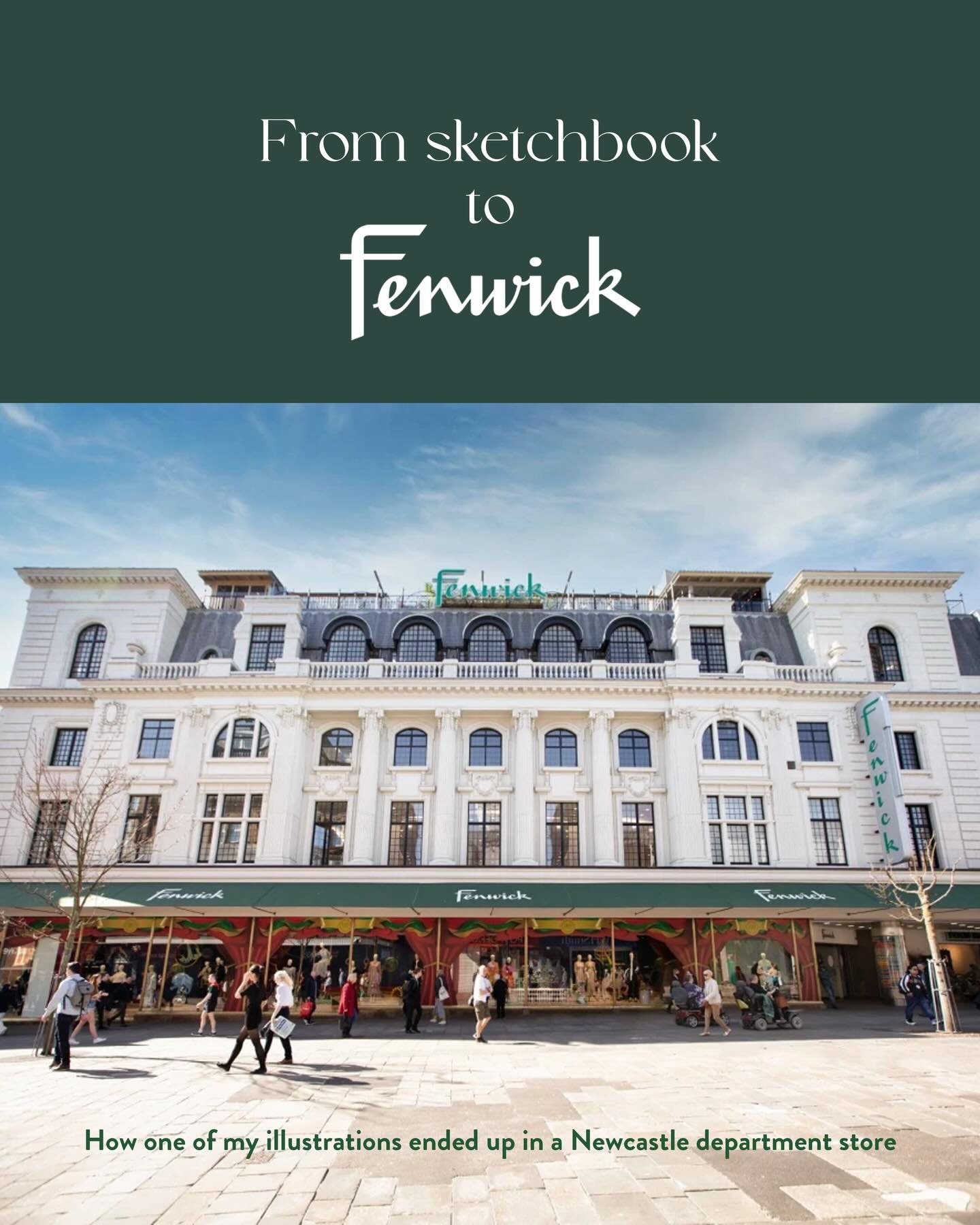 Pinch me, my cards are officially on the shelves at Fenwick ✨

From a sketchbook doodle to one of the UK&rsquo;s most iconic department stores, the journey to this Mother&rsquo;s Day card has been a long time coming.

A few years ago, I dipped my toe