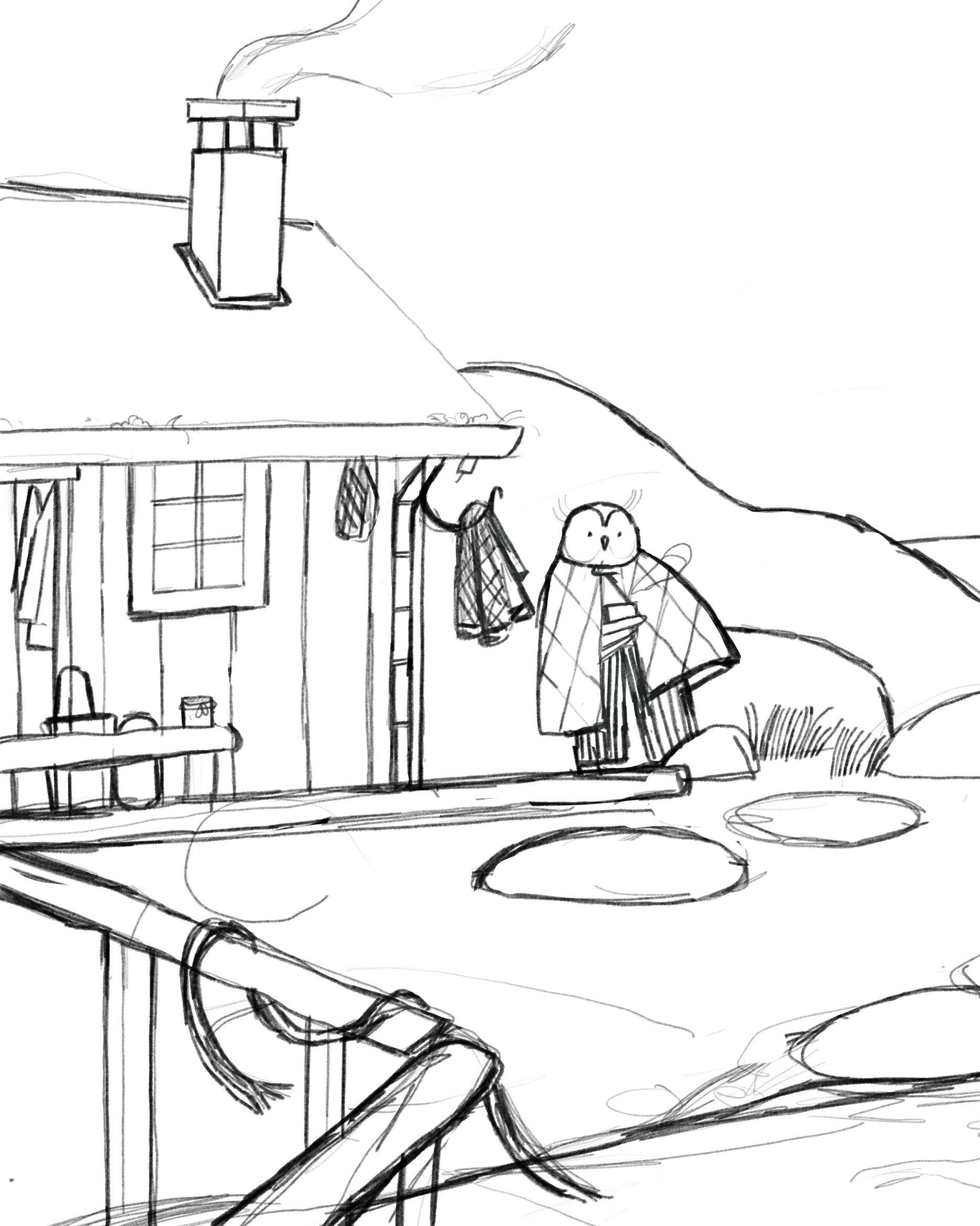 I&rsquo;ve been trying to bring more seasonal influences into my illustrations recently, as well as a certain kind of feeling I can never quite put into words. ⚓️

It&rsquo;s the same feeling I get when reading Tove Jansson&rsquo;s work. A sort of me