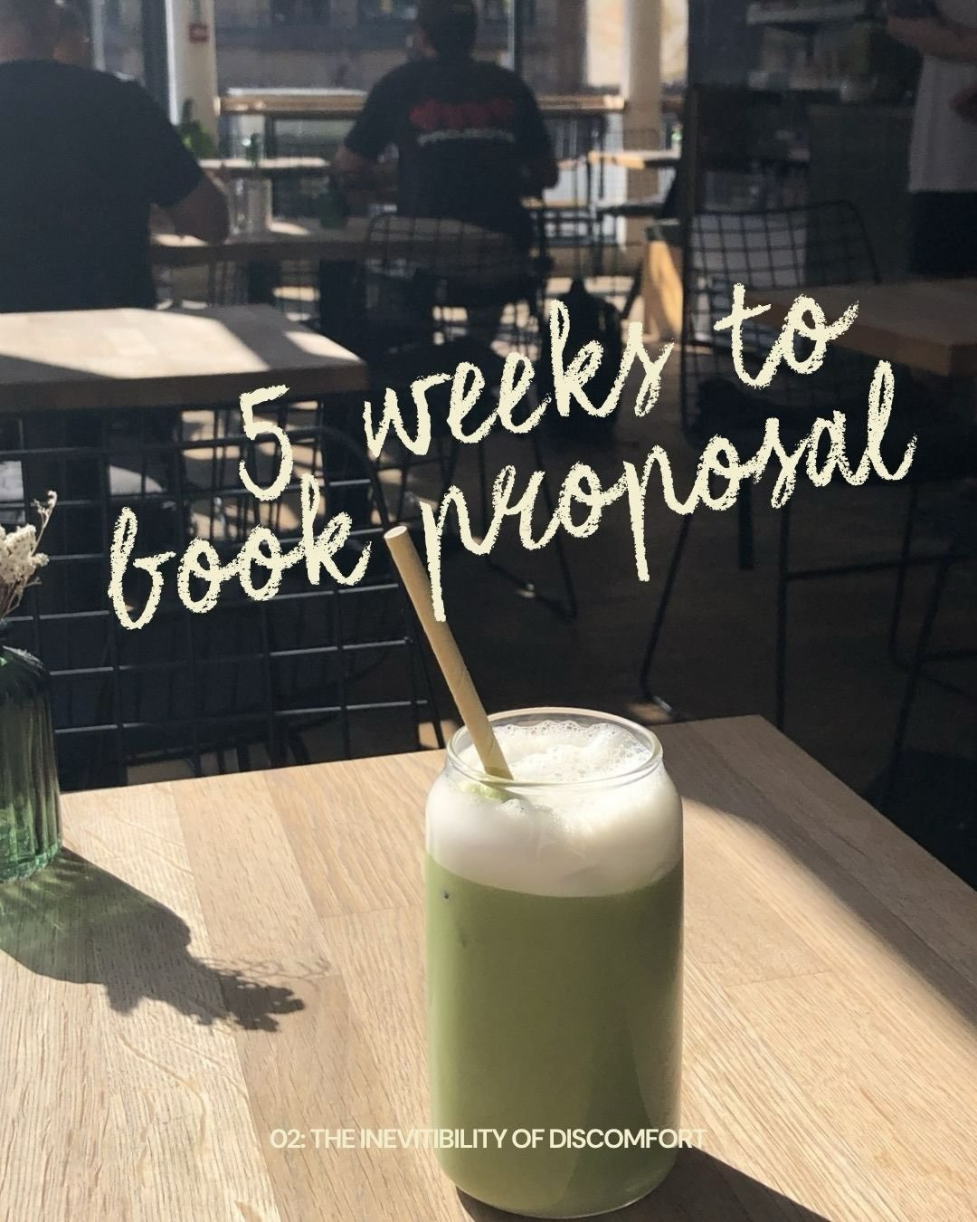 Ah, the sweet inevitability of discomfort. I&rsquo;m riding the wave of a 5-week book proposal saga and week 2, the discomfort hit hard. Physically and metaphorically. 💫

24 hours prior to our second accountability sesh, I was hunched over throwing 