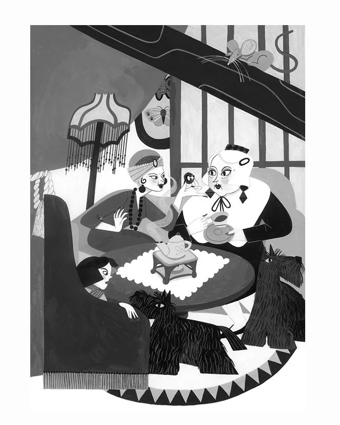 I painted this Coraline-inspired piece a year ago and this month seems like the right time to revisit my favourite spread. A little eerie, a little quirky, and best enjoyed when the evenings are starting to get darker 🕸️
.
.

.
#coraline #childrensi