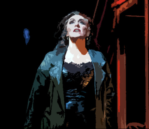 Emily Pulley in the title role of CARMEN.