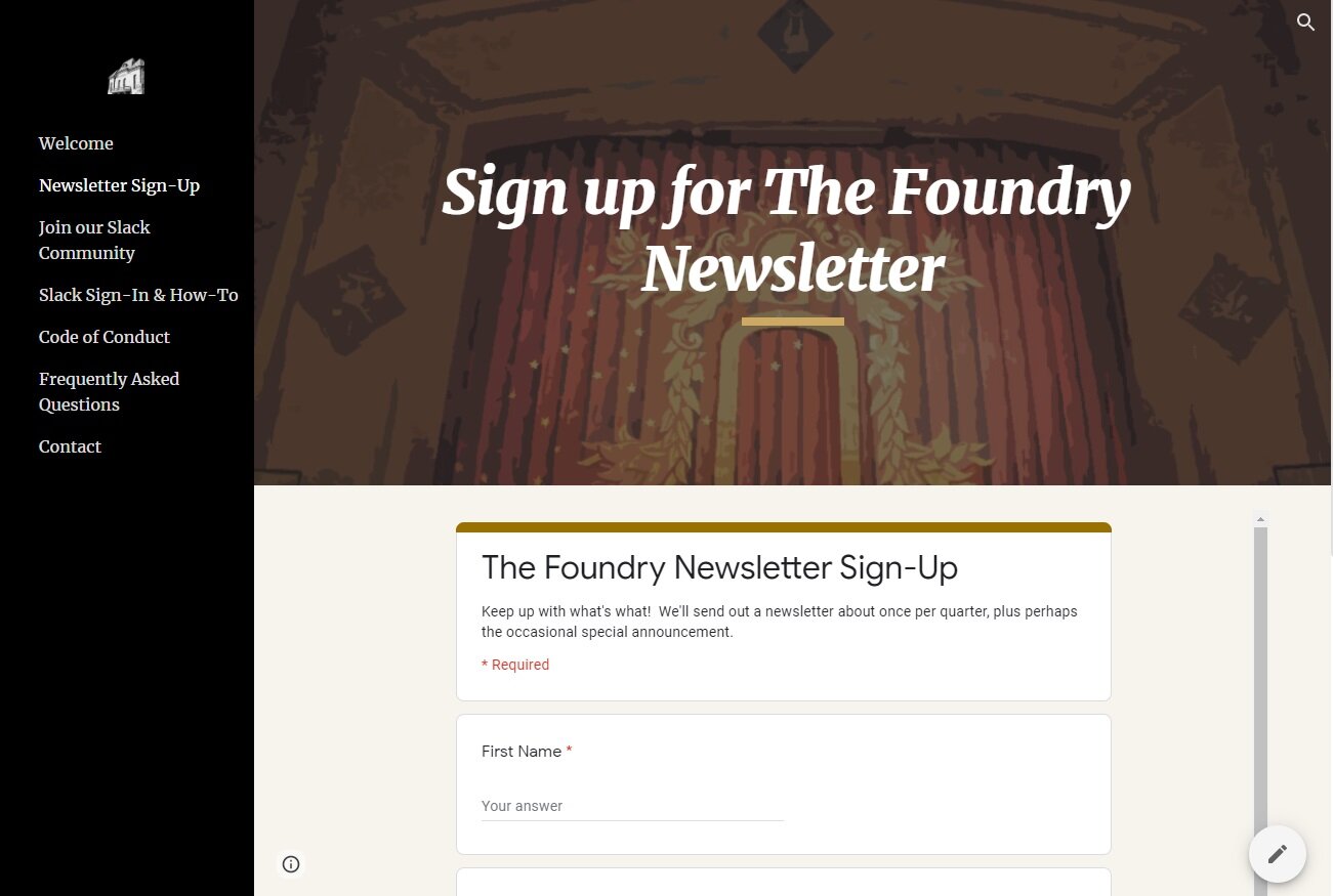 Foundry screenshot -- newsletter.jpg