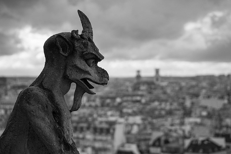  Gargoyle, taken by Pavel Korol. This file is licensed under the  Creative Commons   Attribution 3.0 Unported  license.   