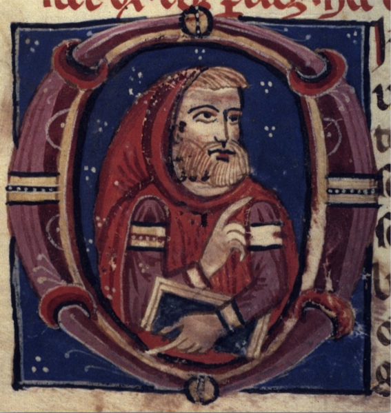  Michael Scot in Bodleian " De physionomiae", MS. Canon. Misc. 555, fol. 059r   Date 13th century 