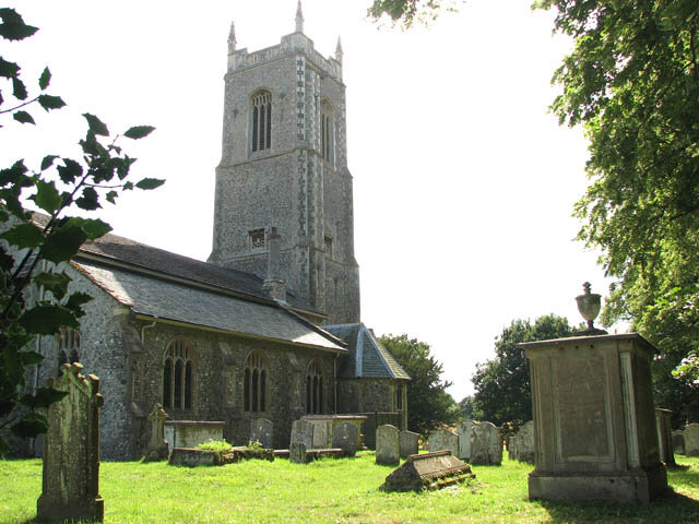  &nbsp;St Mary's church. St Mary's church &gt;&nbsp; 1406281 &nbsp;-&nbsp; 1406299 &nbsp;is located on an elevation beside a by-road to Thwaite, east of the main Bungay to Norwich road.&nbsp; 716934 &nbsp;was the home of the Rider Haggard family, per