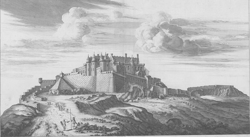 Stirling Castle Drawing by John Slezer