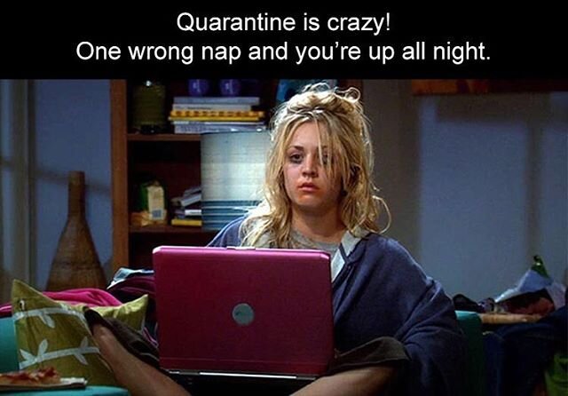 #quarantine One wrong nap and you&rsquo;re up all night #sleepifyoucan #lifecoach #amsterdam