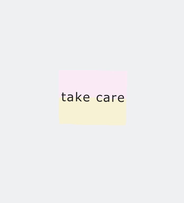 take care