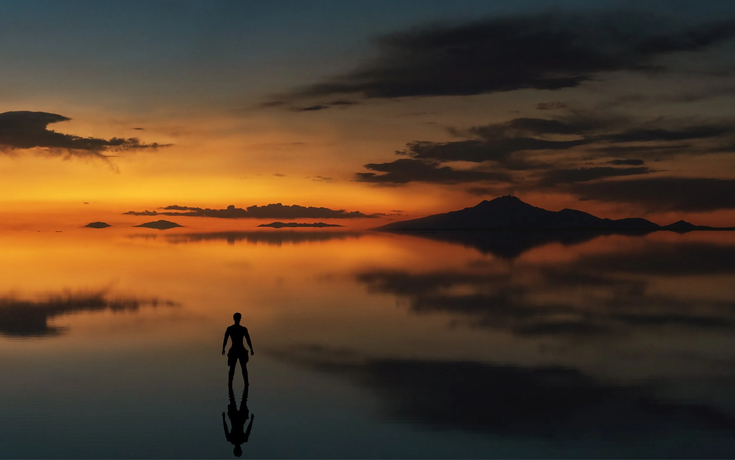 Salt flats, Bolivia.