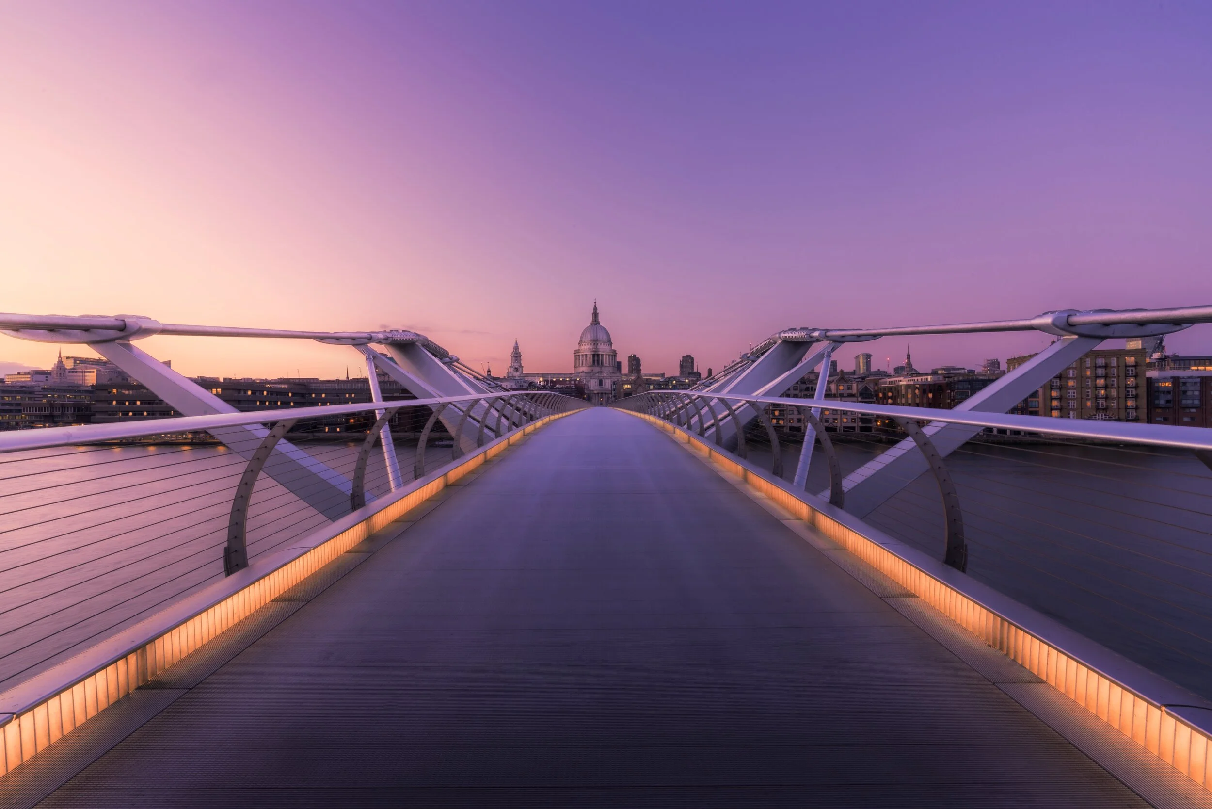 Millennium Bridge, London.