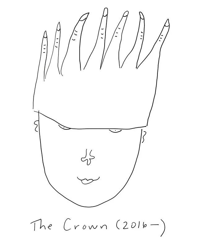 If there&rsquo;s a single thing I love more than television it&rsquo;s drawing hideous little fingers. This has no other meaning. Just wanted to draw the fings , Thanks