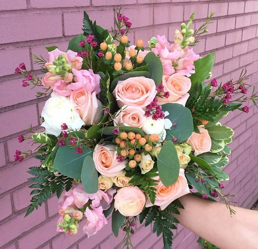 Wedding Bouquest and Body Flowers Pittsburgh Wedding Flowers; Jim