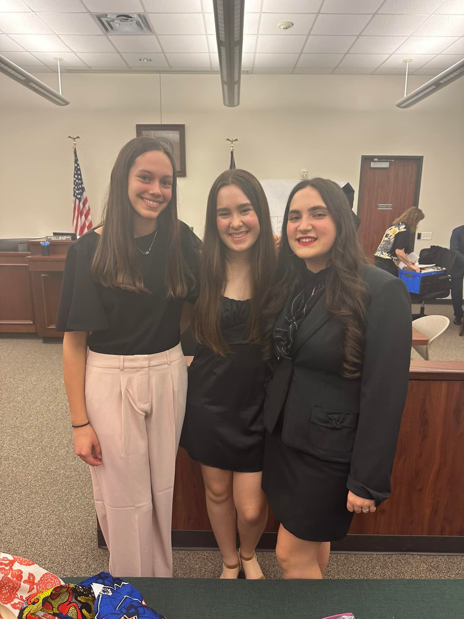 Emma and friends competed in Mock trial today and won! My girl was amazing! So proud.