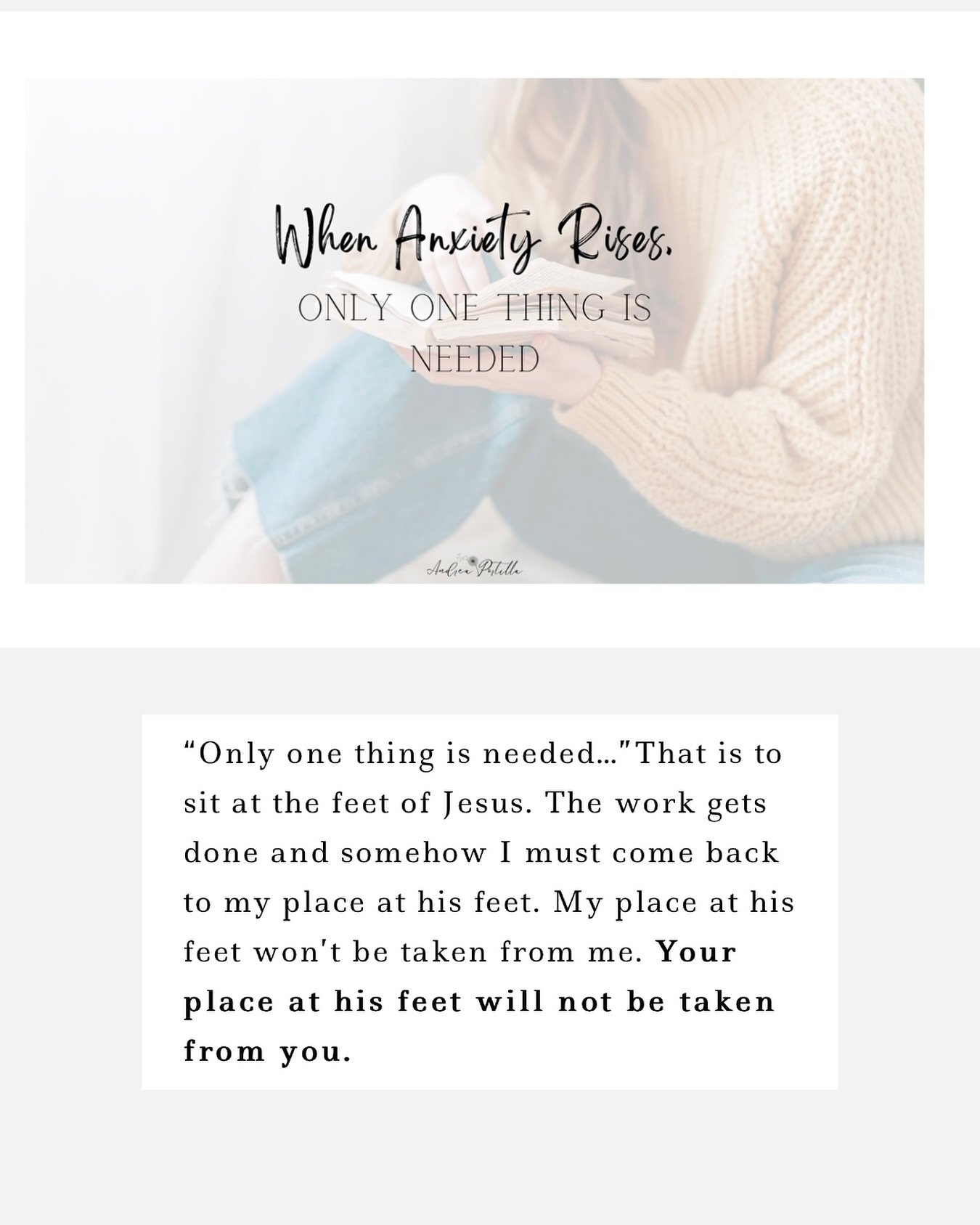 You only NEED ONE thing in this life!! 

New article is on the website! Link in bio!!

Let's simplify things a bit.

If you want a life of peace in a world of distractions and chaos and anxiety, the one thing you truly need is to sit at the field of 