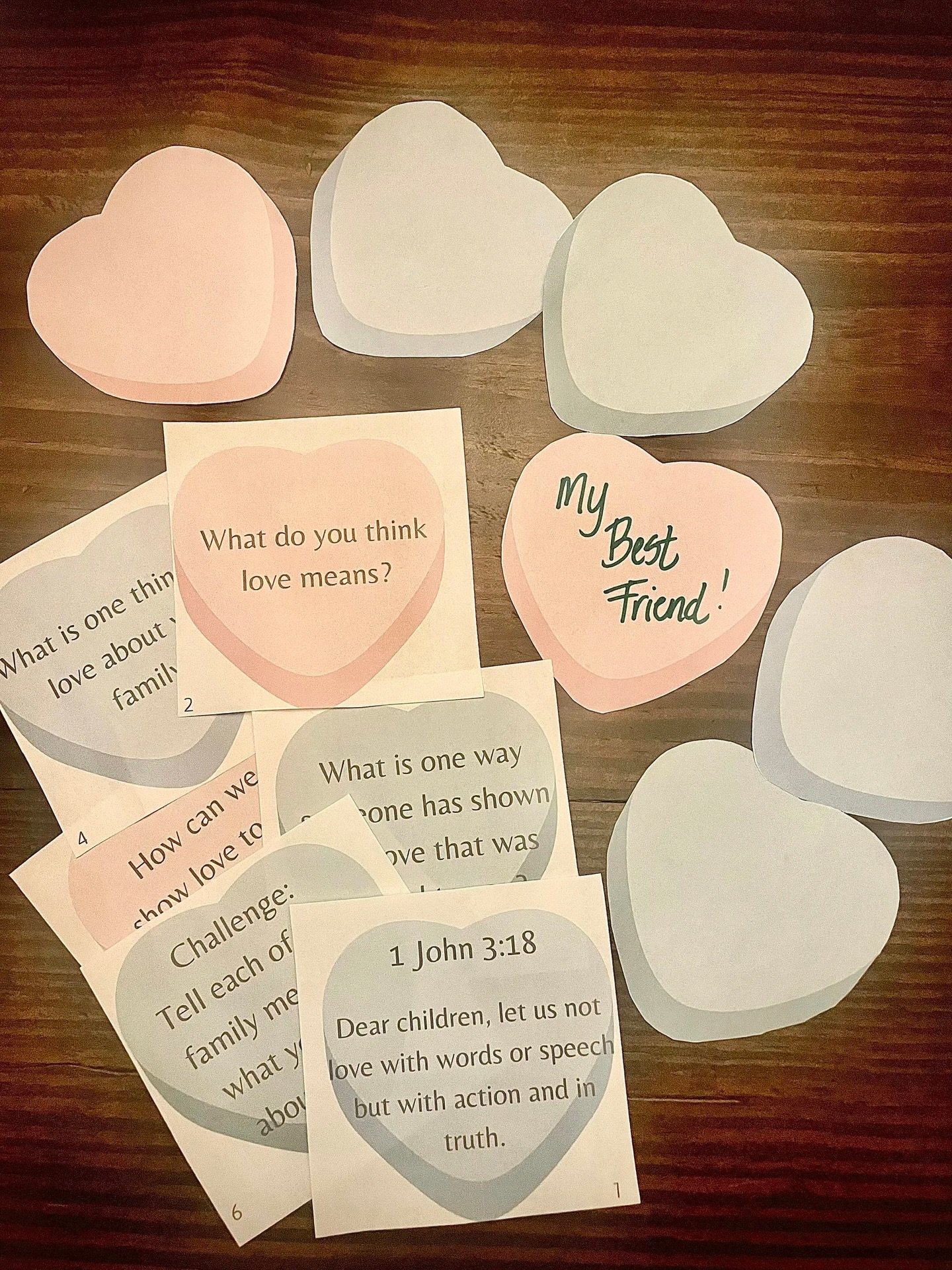 Valentine&rsquo;s Day doesn&rsquo;t need to be extravagant to be meaningful.
Sometimes the most loving thing we can do is slow down and listen.

These conversation cards are an invitation to reflect, remember, and anchor your love in something deeper