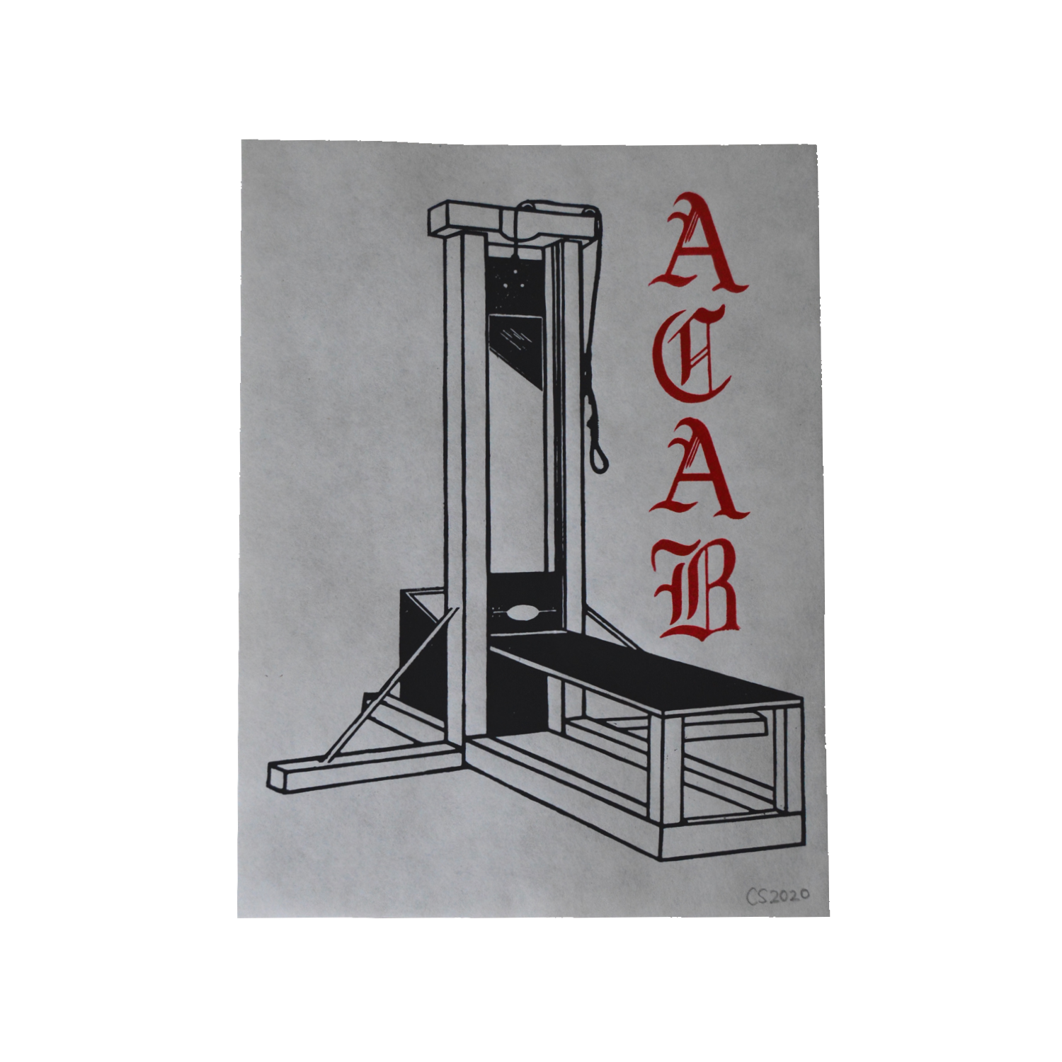 Guillotine - ACAB Print
