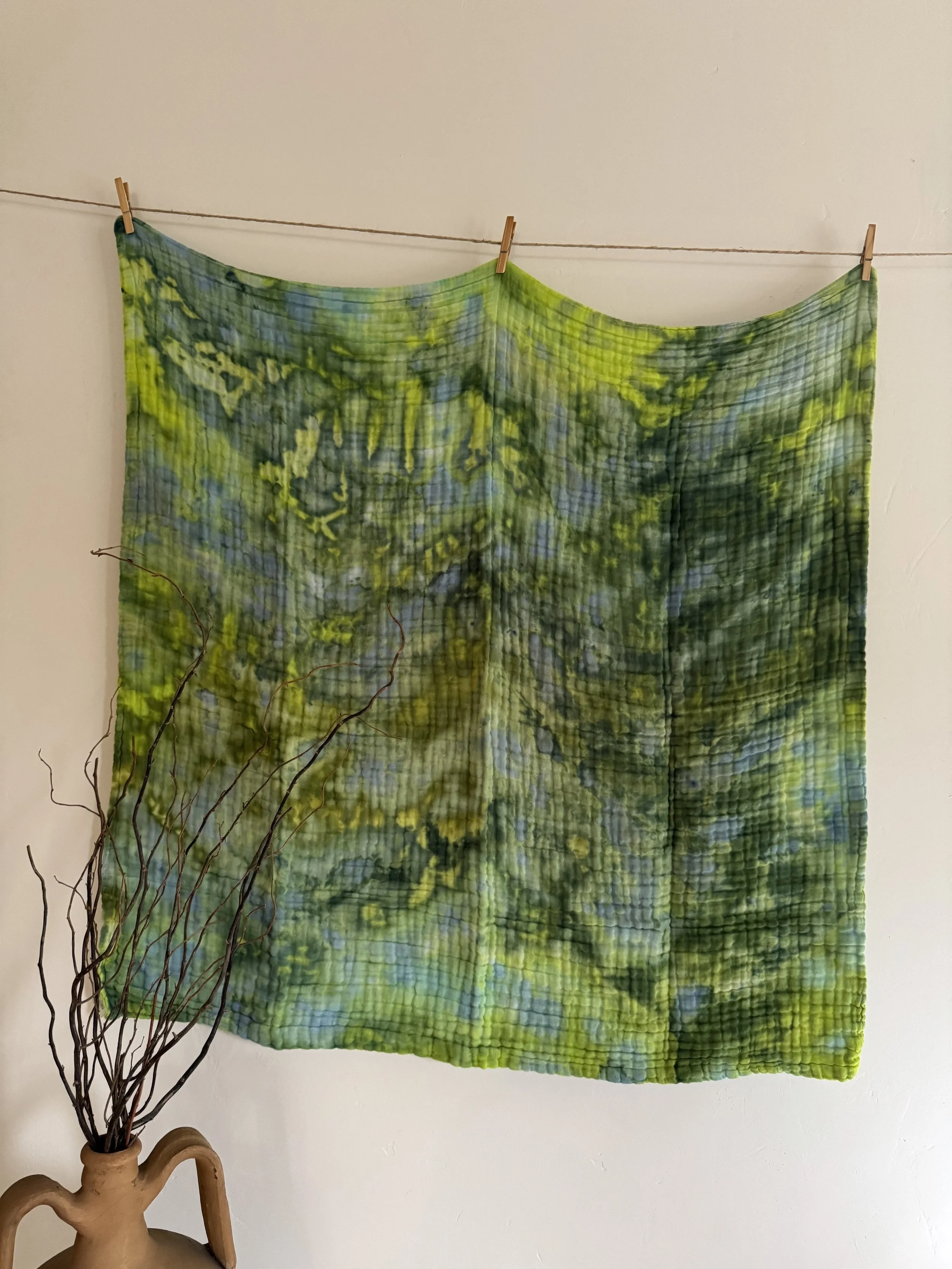 Green Baby Blanket