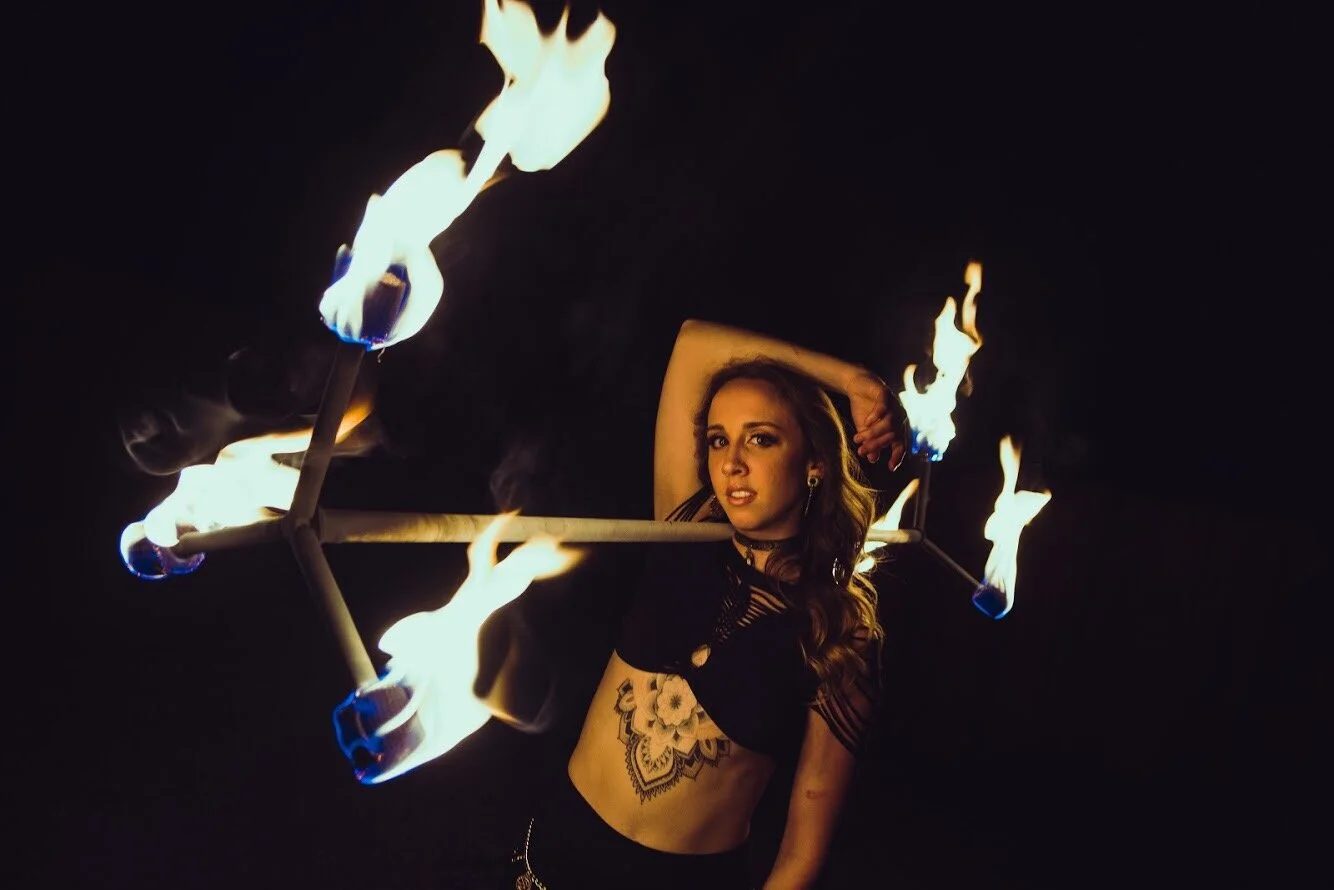 Hayley; Fire Shoot 2018