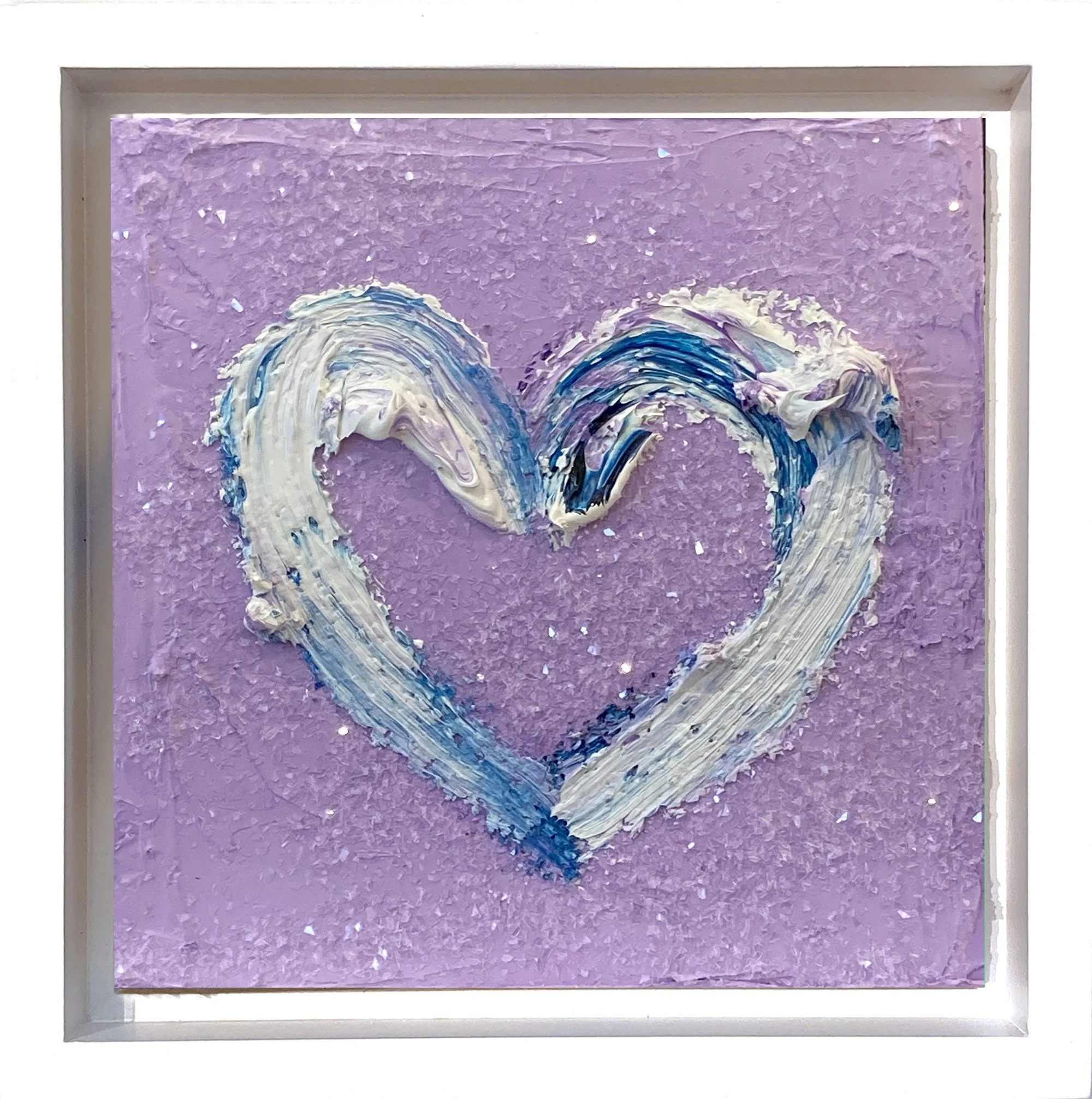 My  Amethyst Diamond Heart