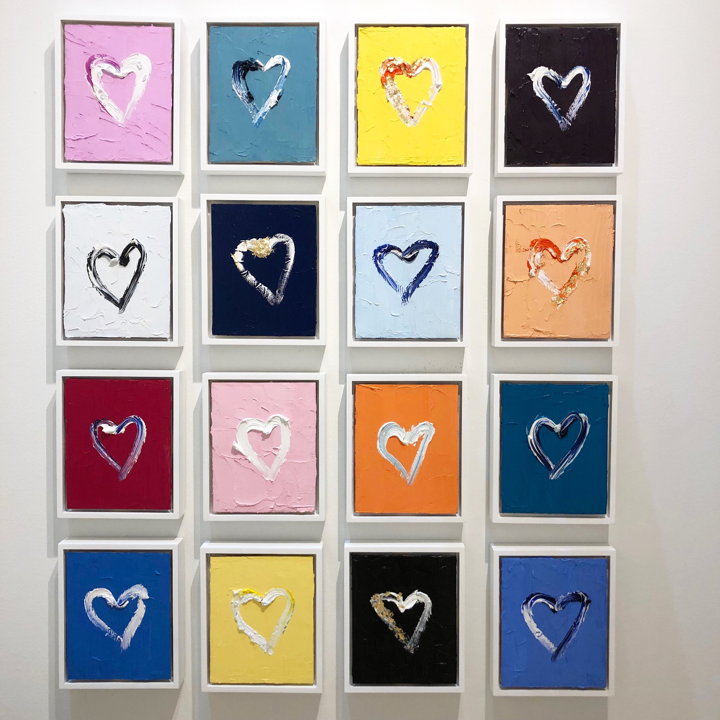 "My Heart Wall at Lilac Gallery" Exhibited Pieces