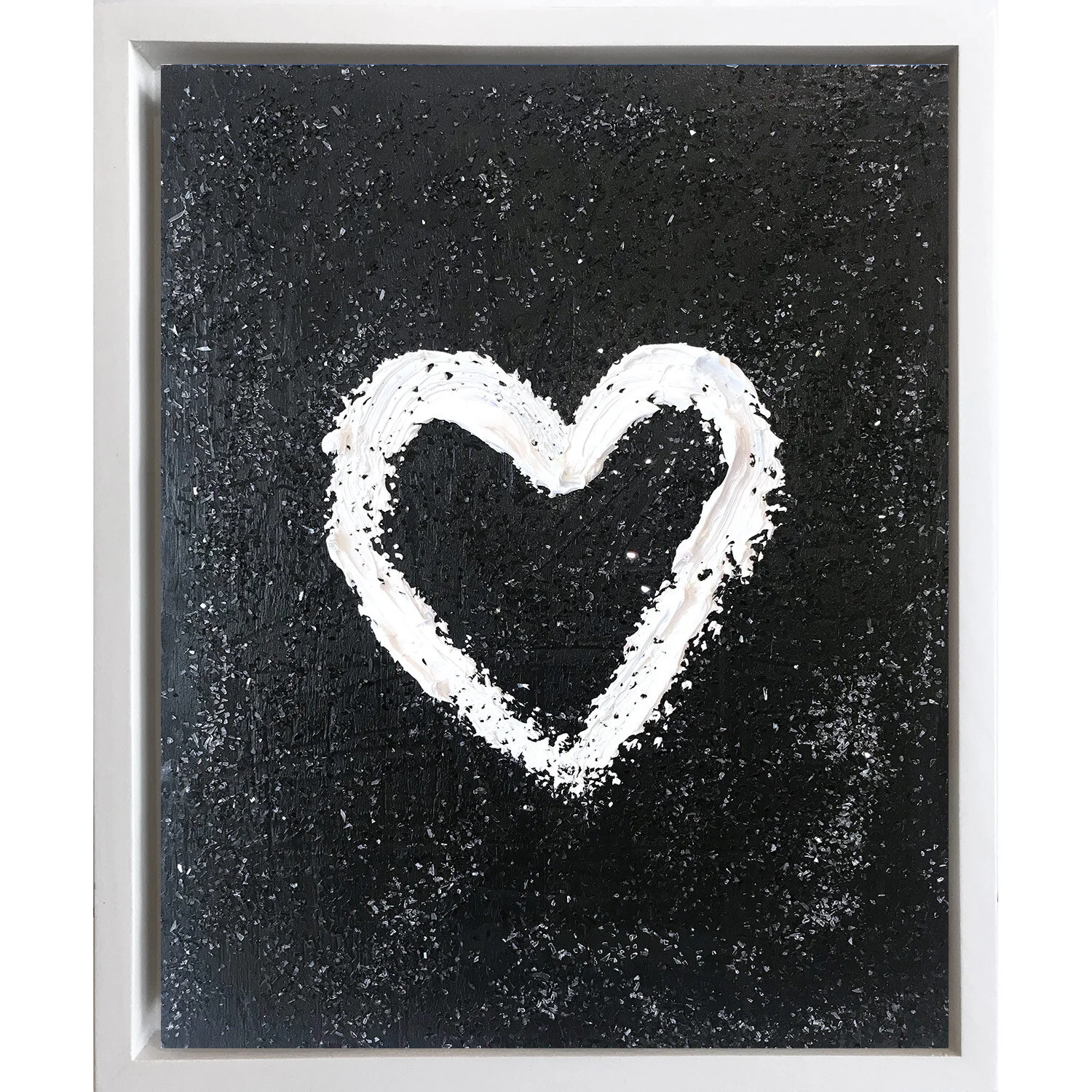My Heart on Black Diamond, 10 x 8 inches