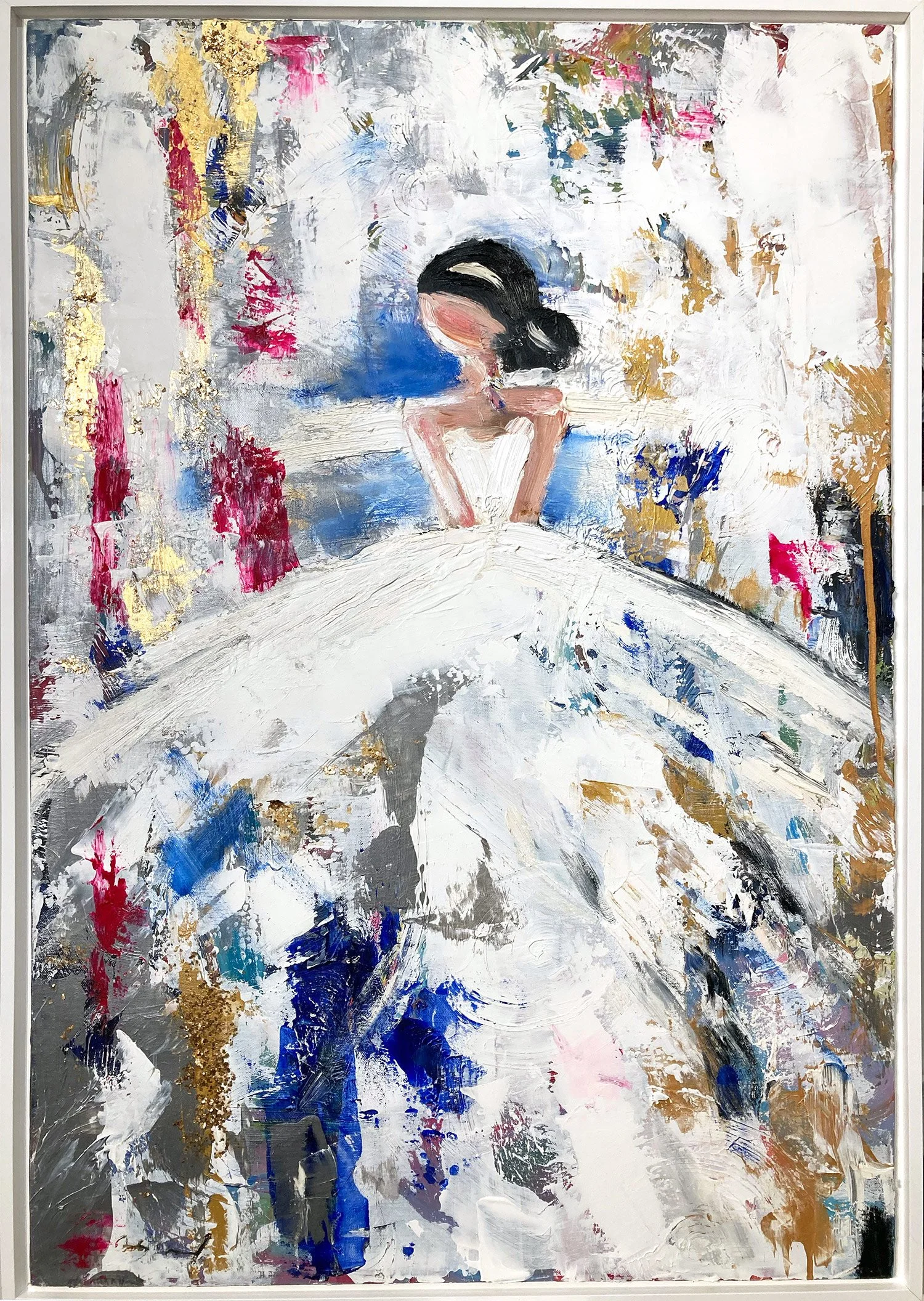 Day Out in Paris, 36 x 24 inches