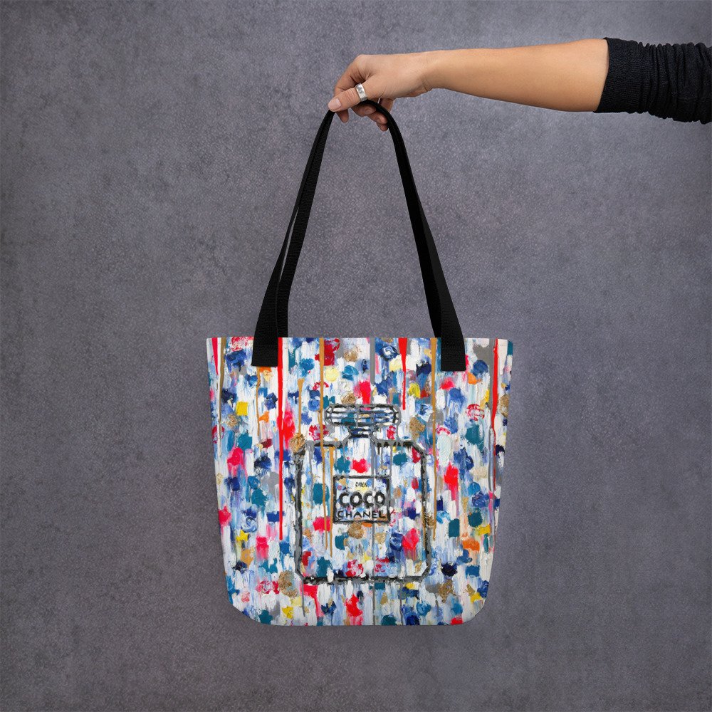 Dripping Dots - Summer in Coco Tote Bag — Cindy Shaoul | ARTIST