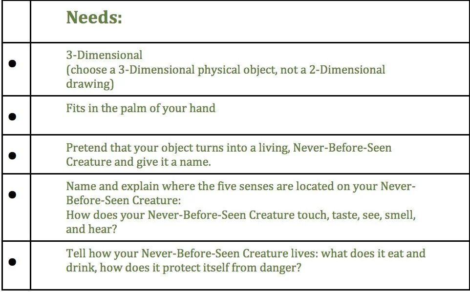 Activity #2 Sneaking Up on Creativity – Designed Based Learning
