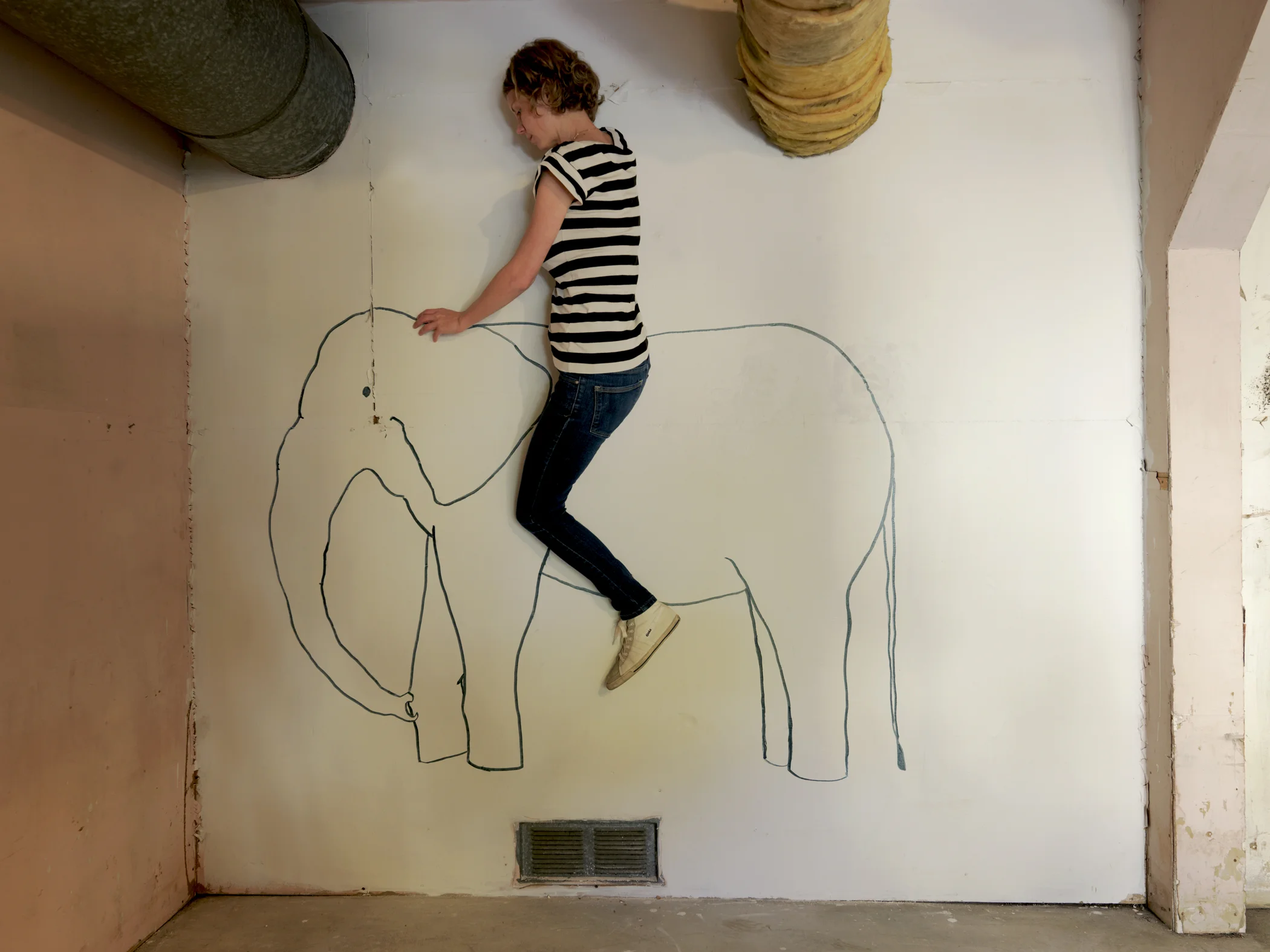 Elephant Ride, 2014, c-print, 25” x 34”