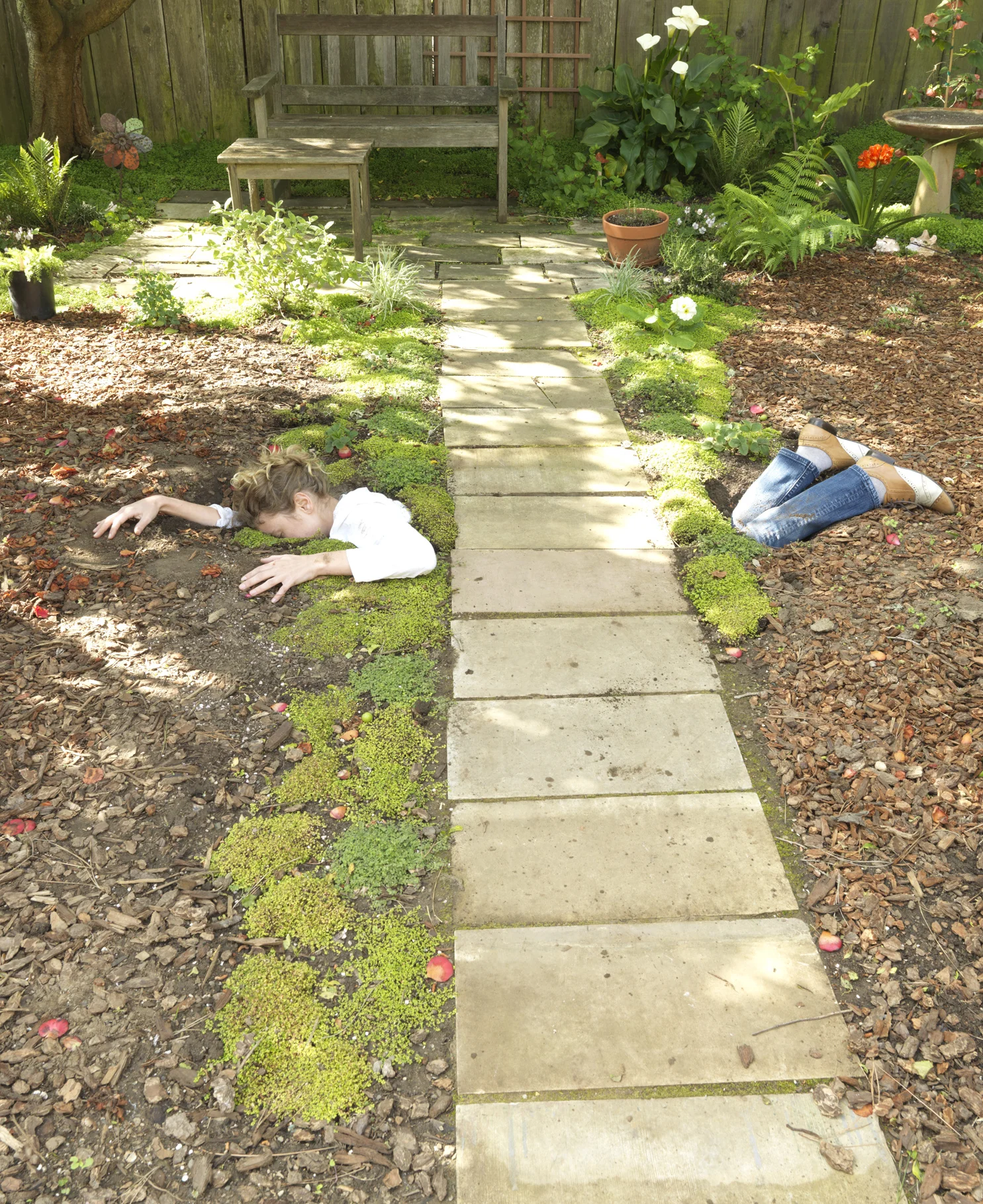 In Between A Path, 2011, c-print, 54” x 45”