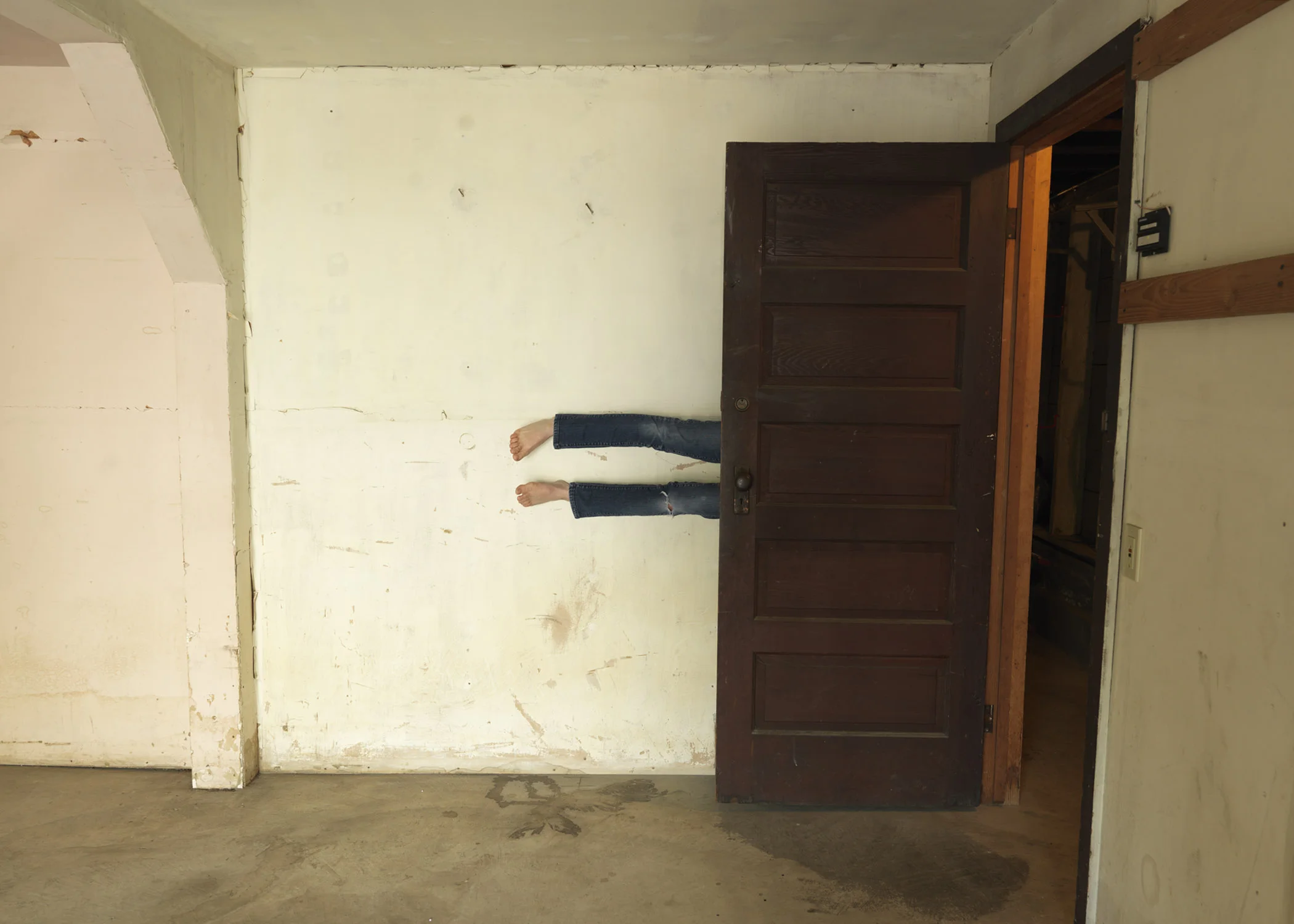 Basement Door, 2011, c-print, 34” x 46”