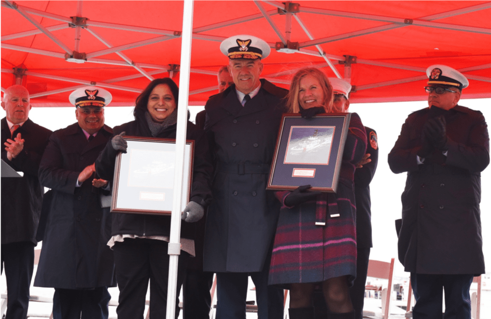 USCGC VINCENT DANZ (WPC 1162) Commissioning Ceremony