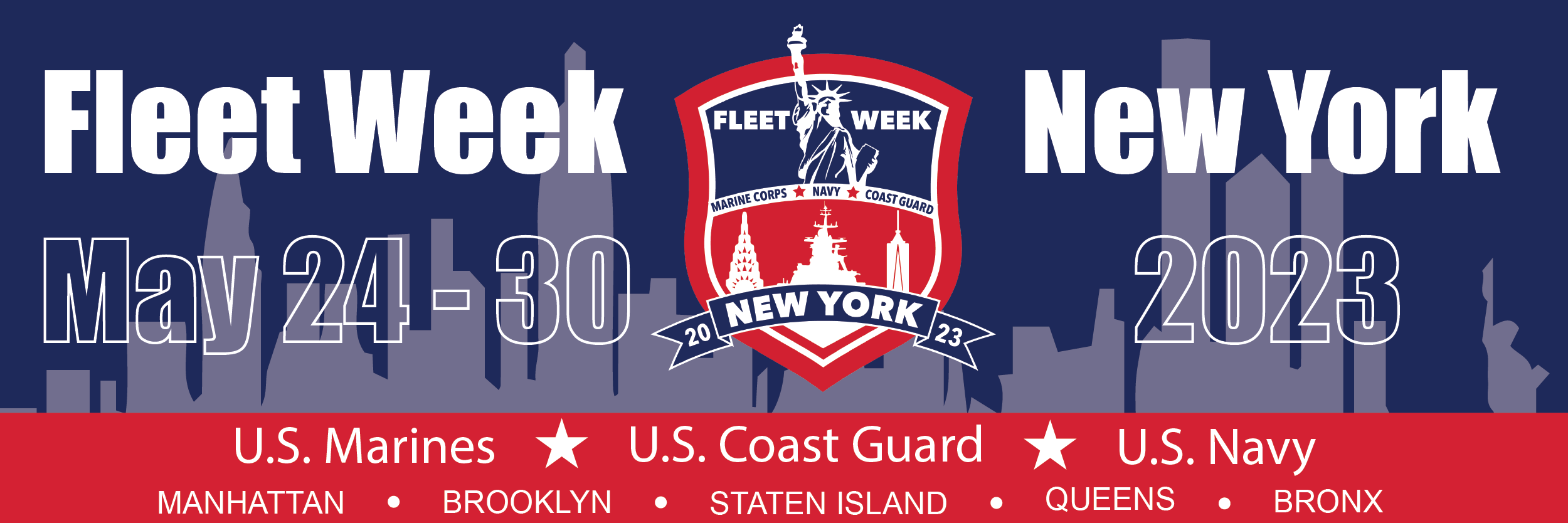 Fleet Week 2023 — New York Council Navy League
